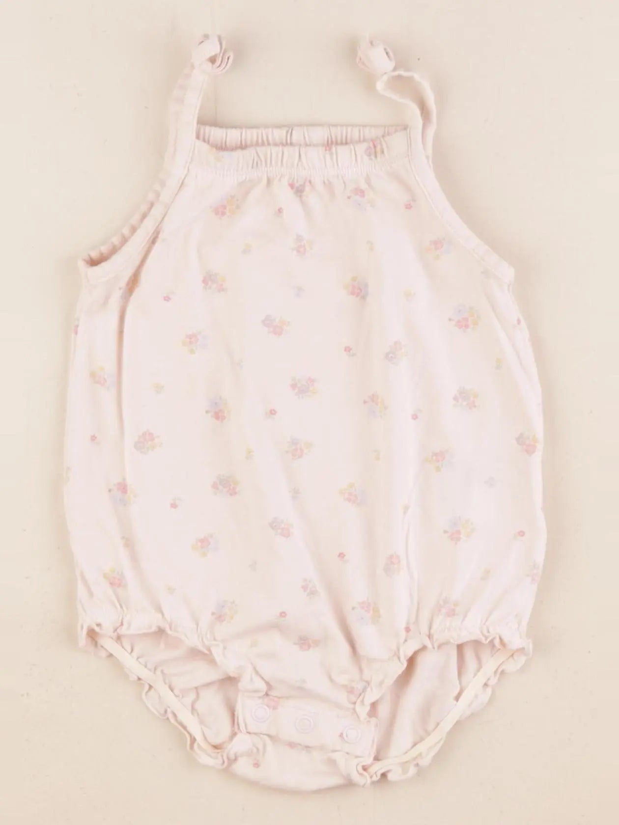H&M - combinaison rose - 9 mois