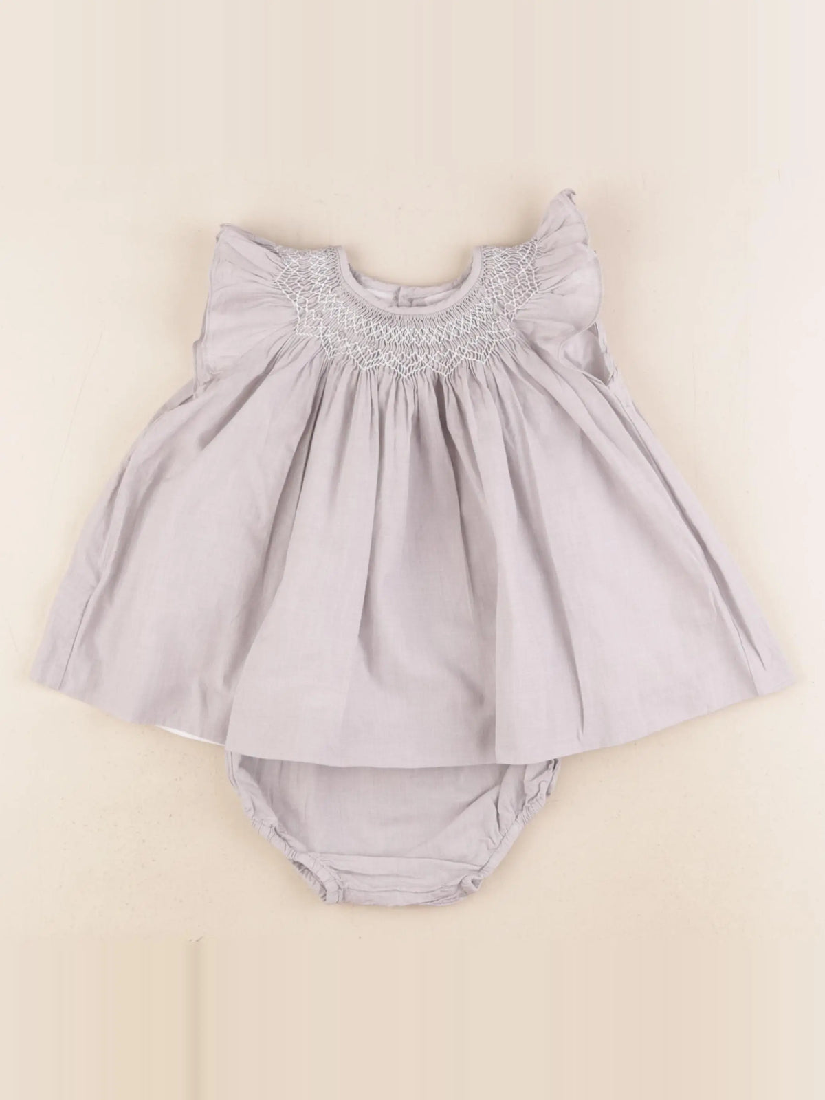 Jacadi - robe beige - 6 mois