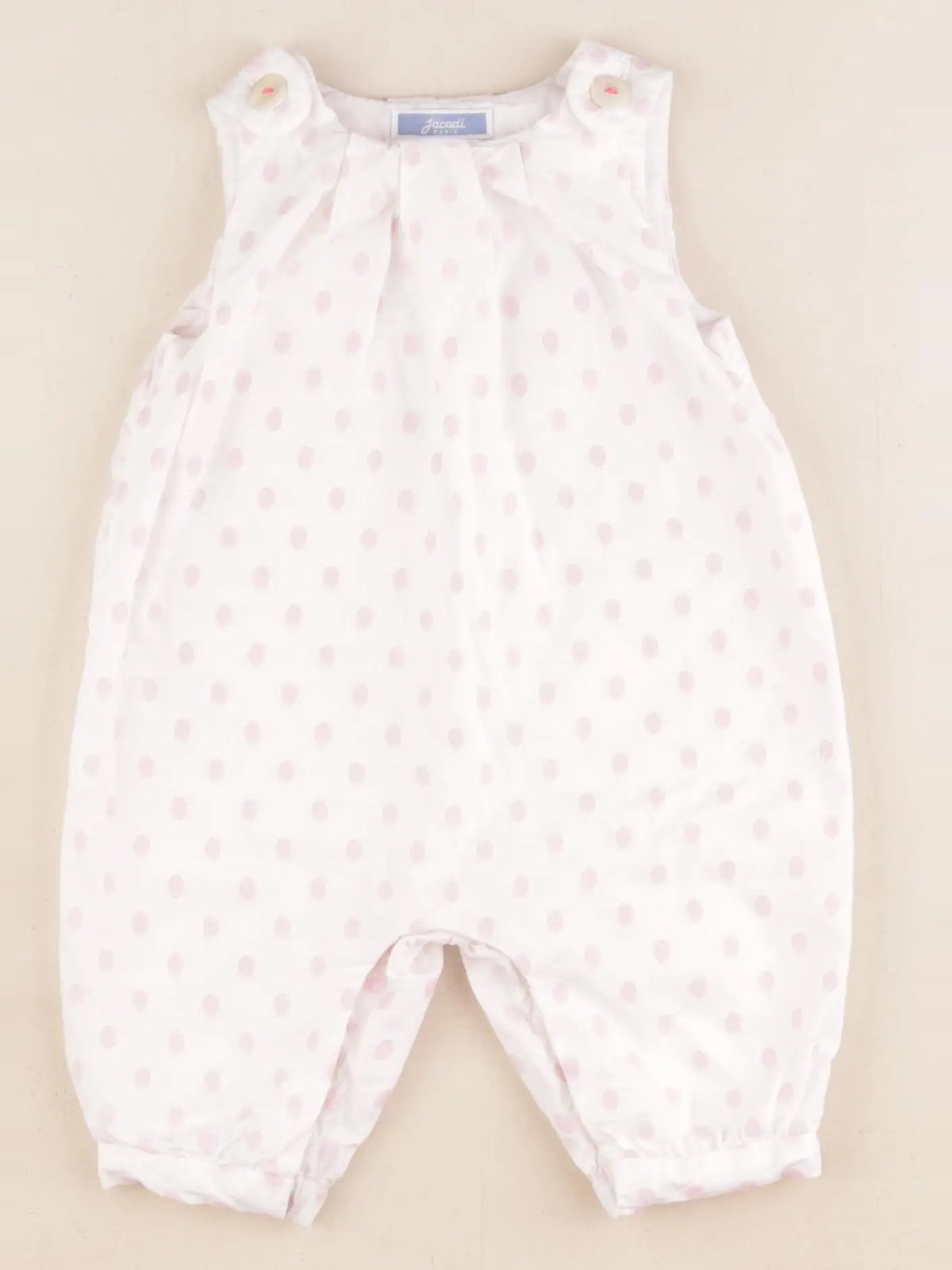 Jacadi - salopette rose - 3 mois