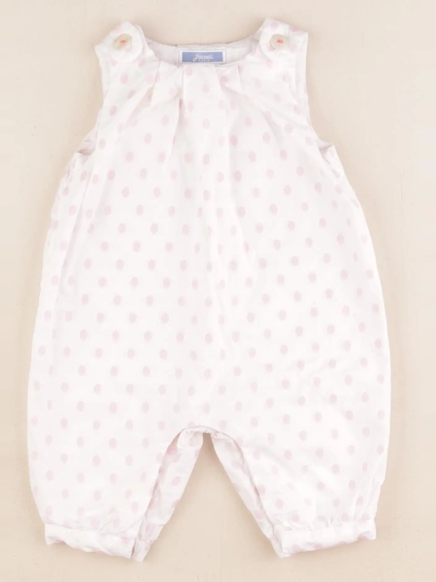 Jacadi - salopette rose - 3 mois