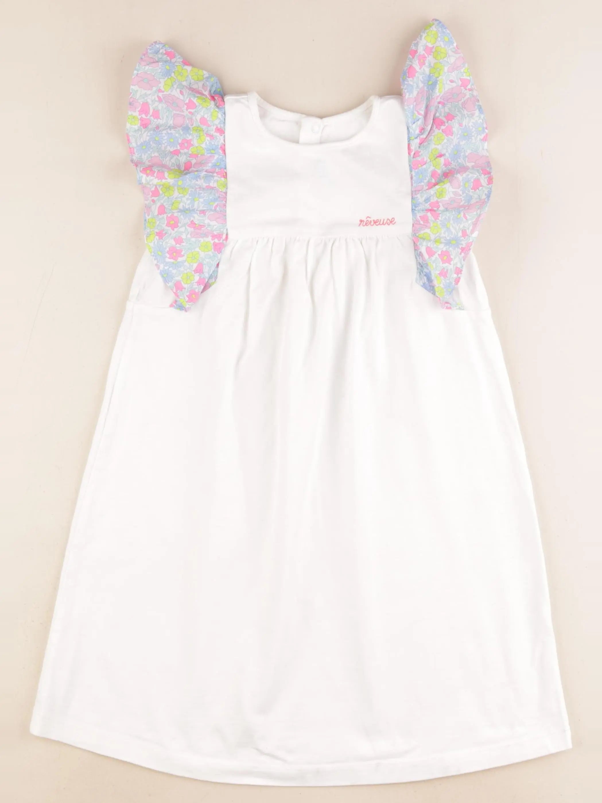 Jacadi - robe blanc - 6 ans