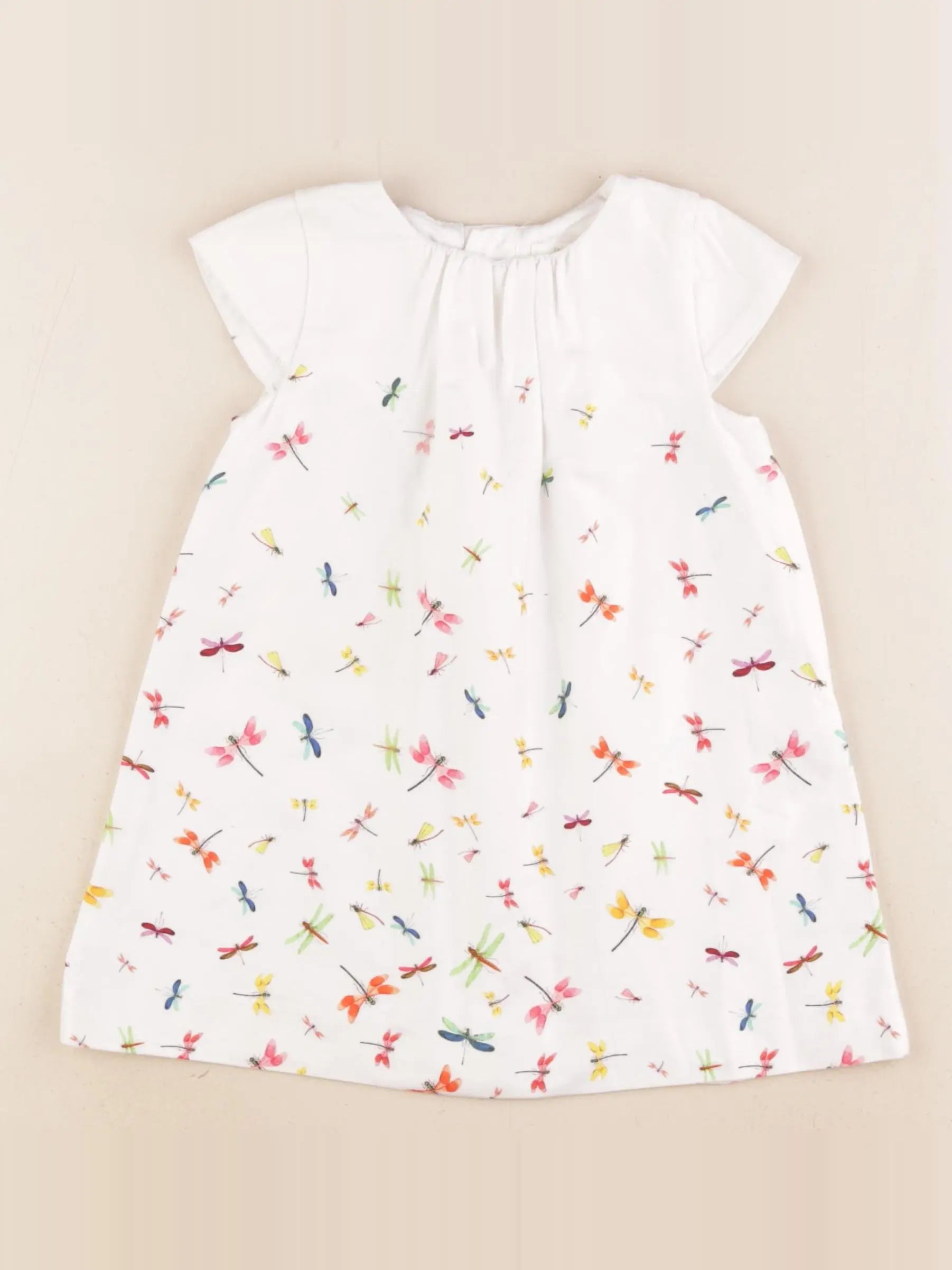 Zara - robe blanc - 18/24 mois