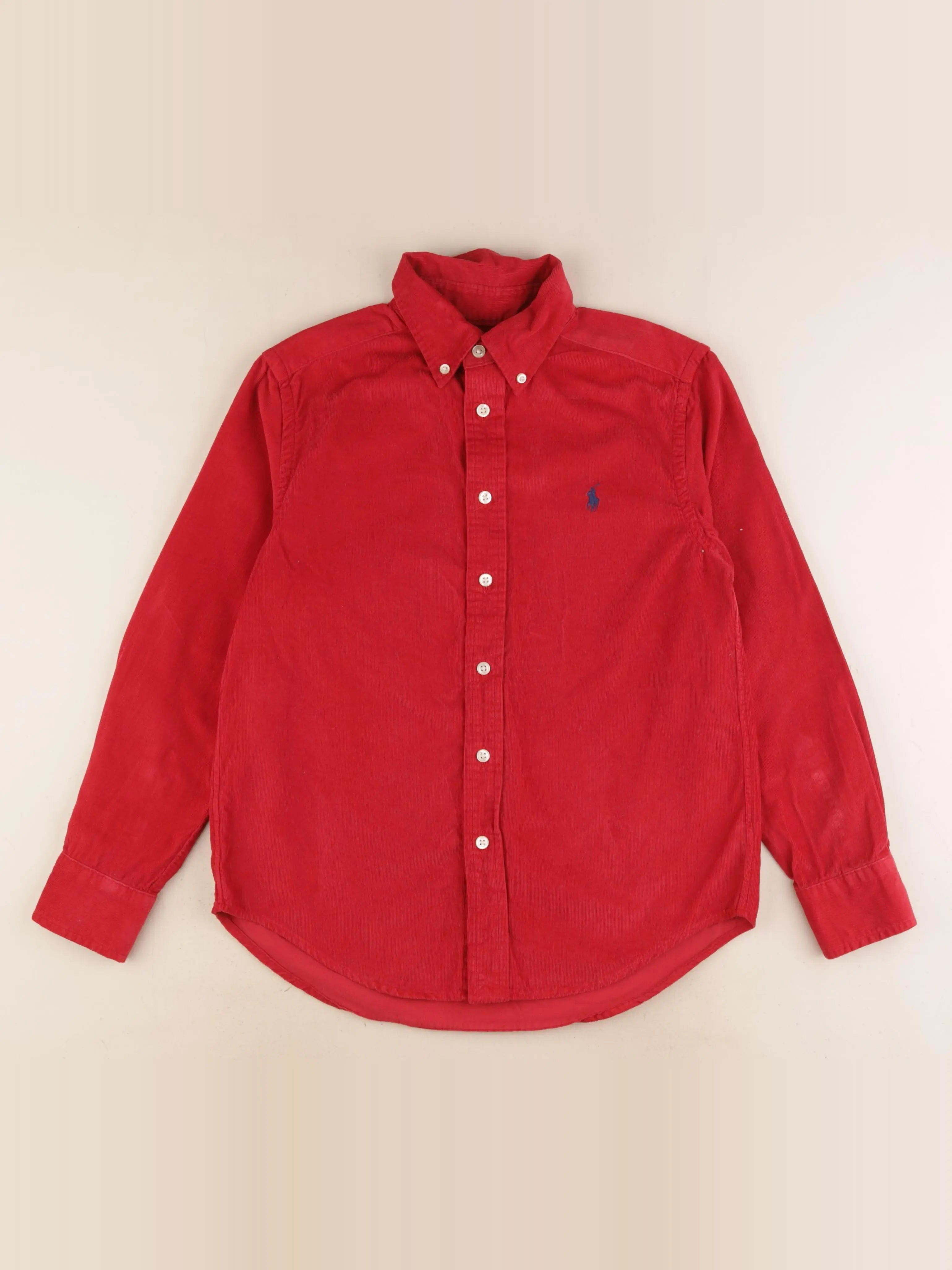 Ralph Lauren - chemise rouge - 10/12 ans