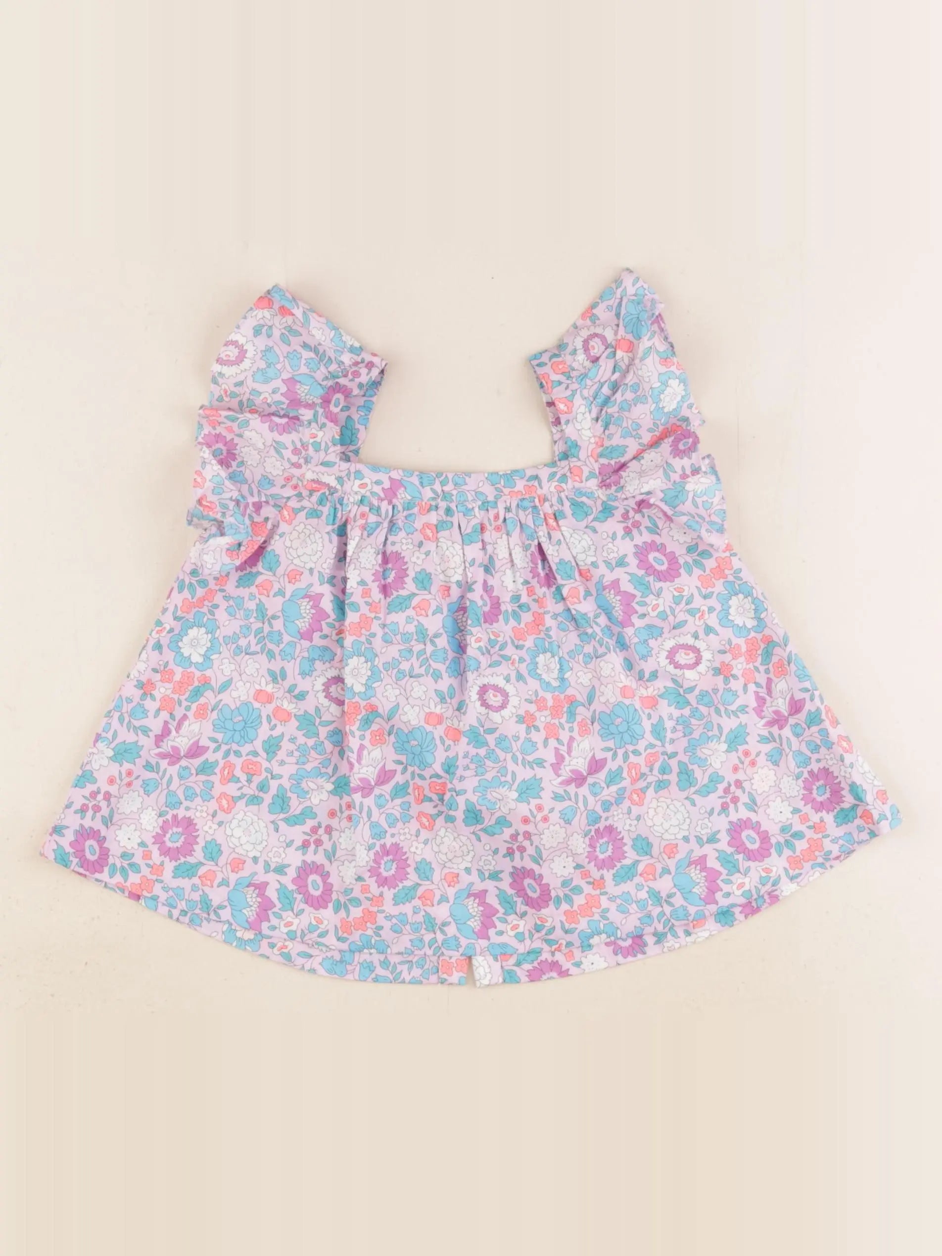 Jacadi - blouse liberty multicolore - 12 mois