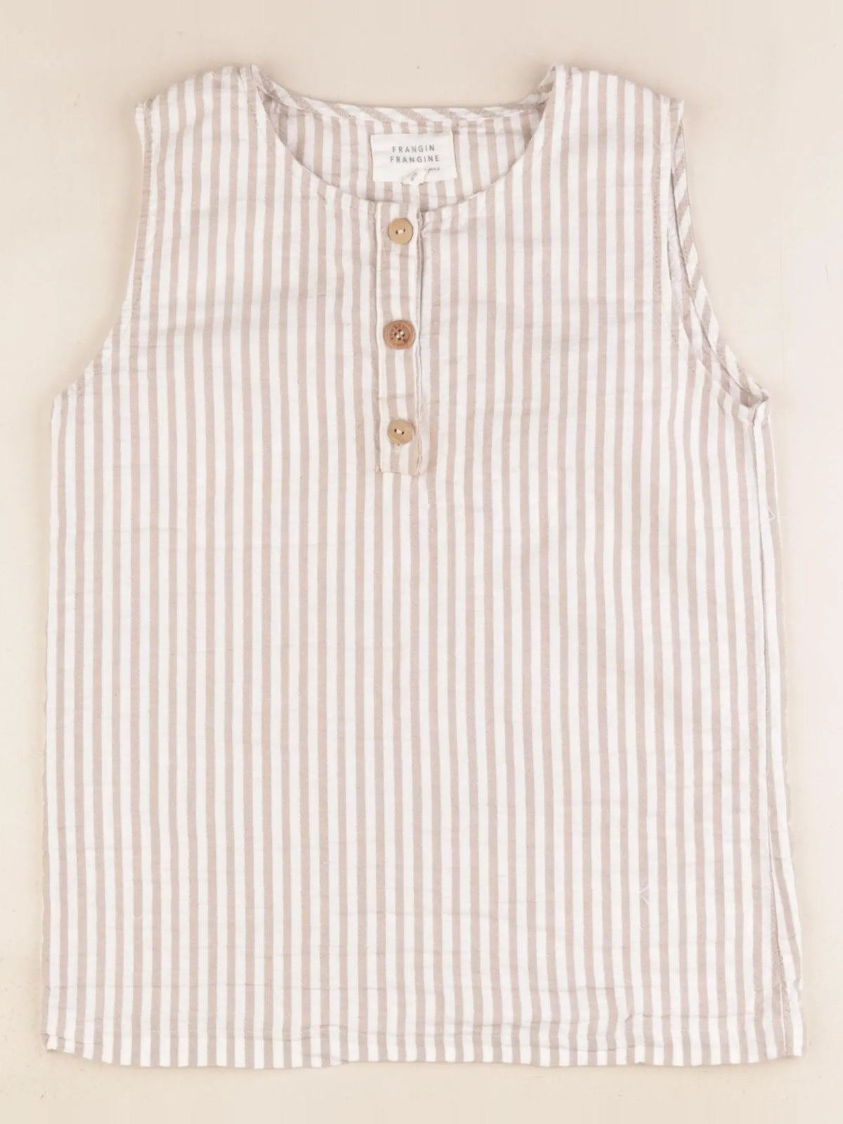 Frangin Frangine - blouse beige - 10 ans