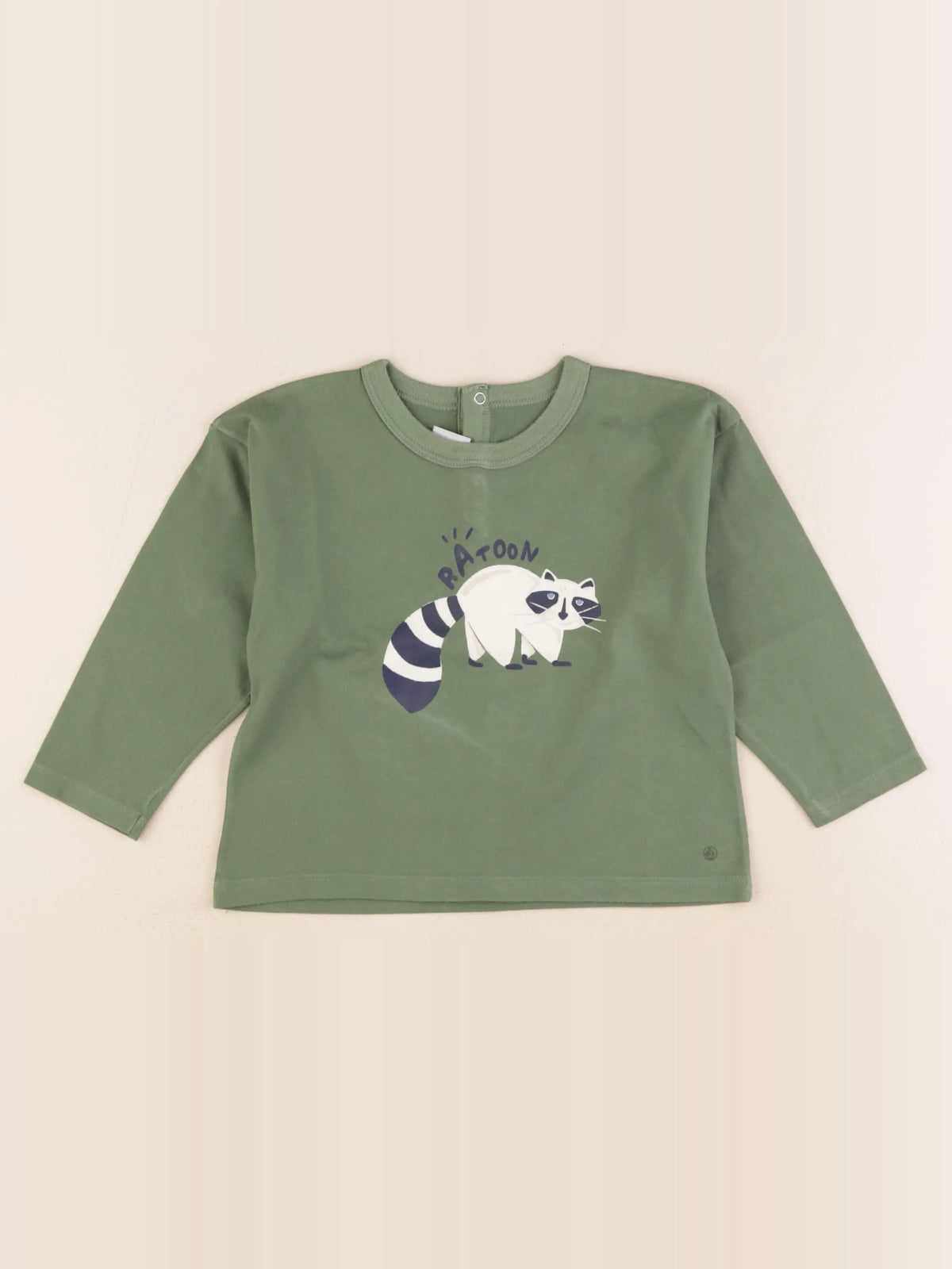 Petit Bateau - tee-shirt vert - 36 mois