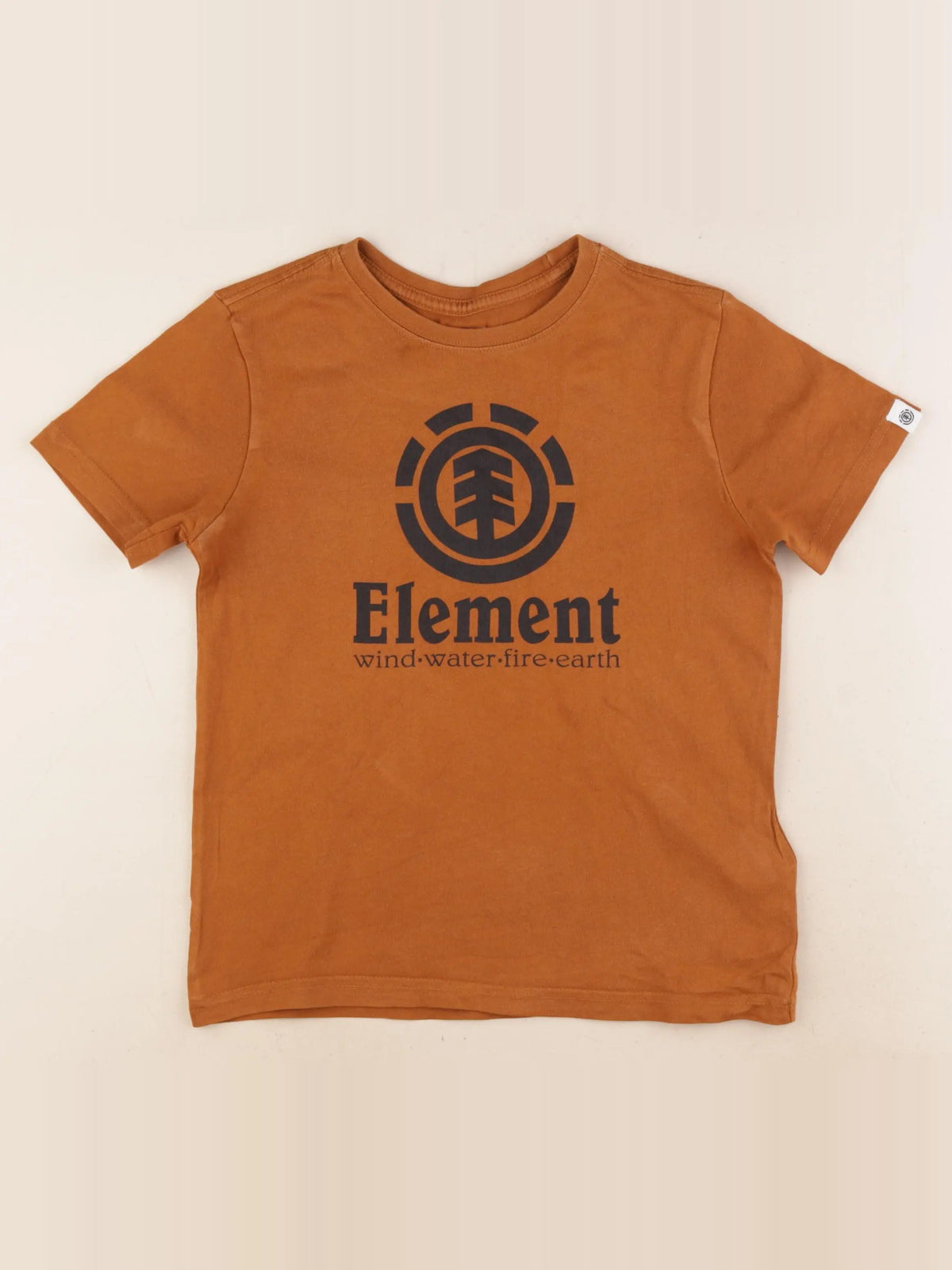Element - tee-shirt marron - 8 ans