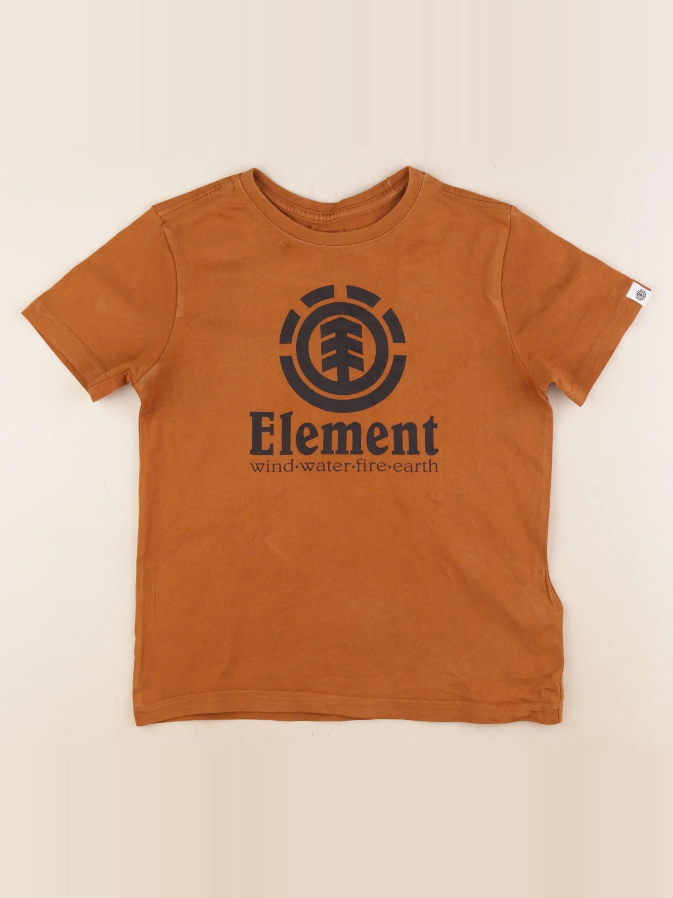Element - tee-shirt marron - 8 ans