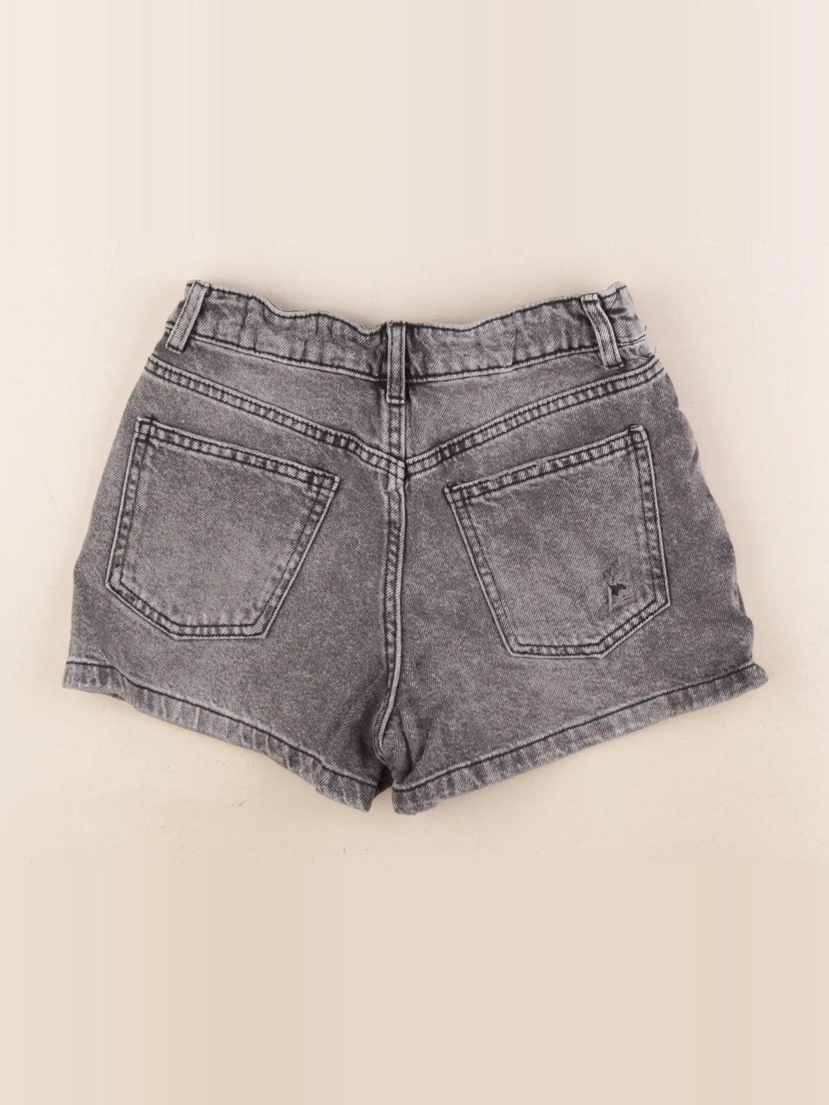 Zara - jupe short gris - 10 ans