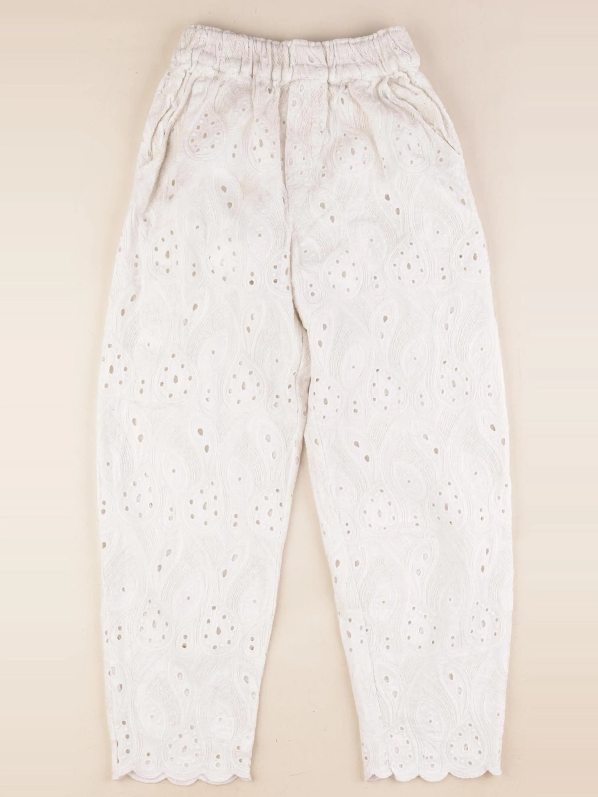 Zara - pantalon blanc - 11/12 ans