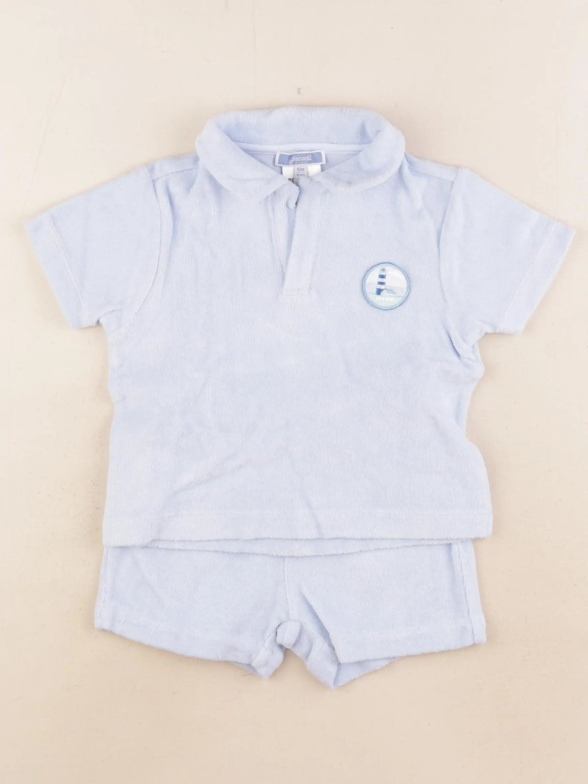 Jacadi - ensemble bleu - 18 mois