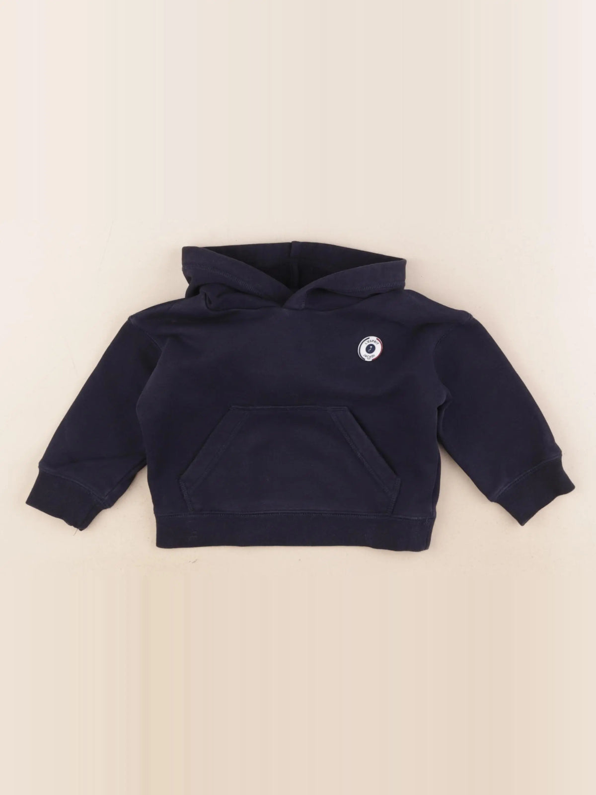 Jacadi - sweat bleu - 18 mois