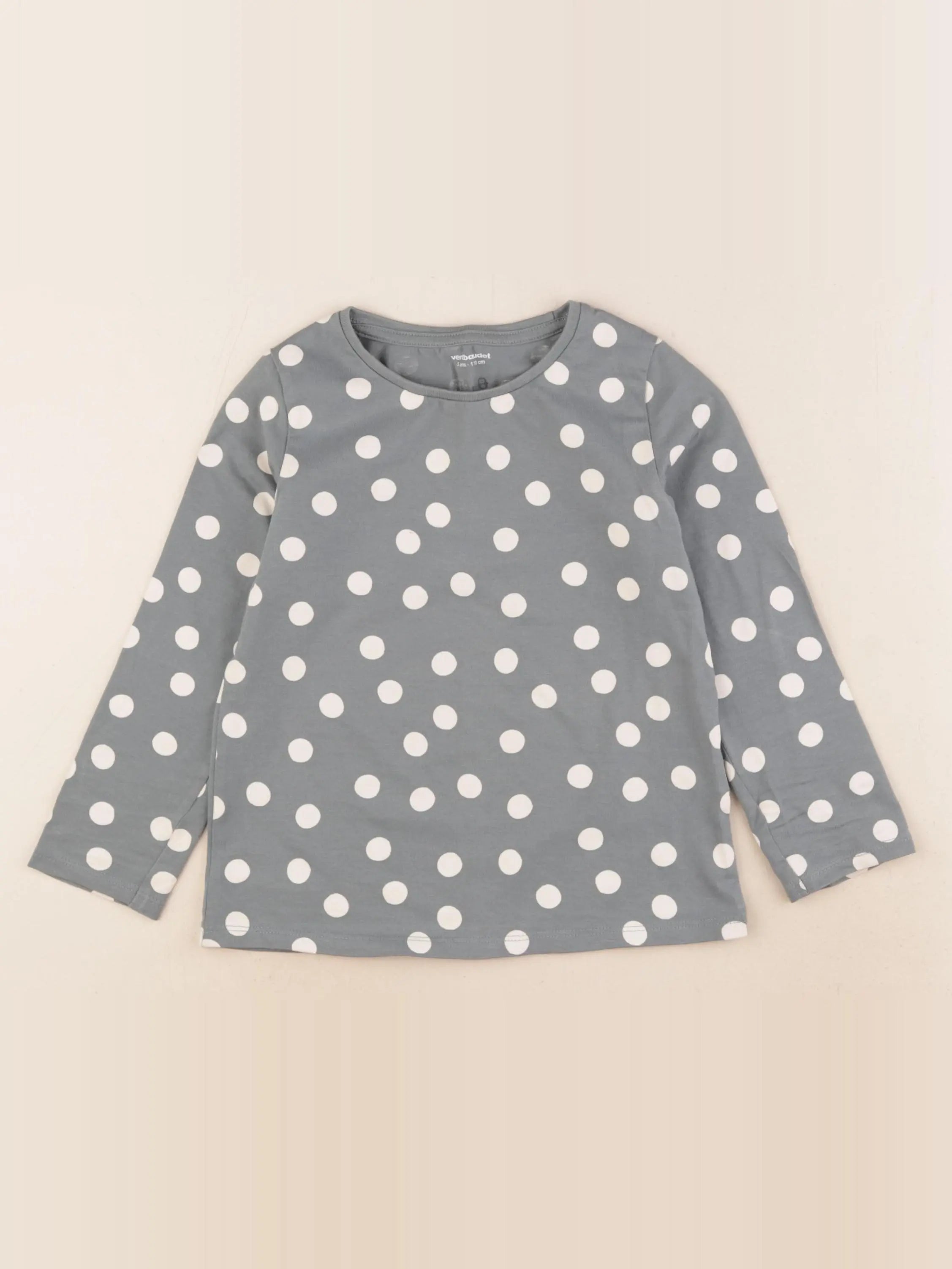 Vertbaudet - tee-shirt vert - 5 ans