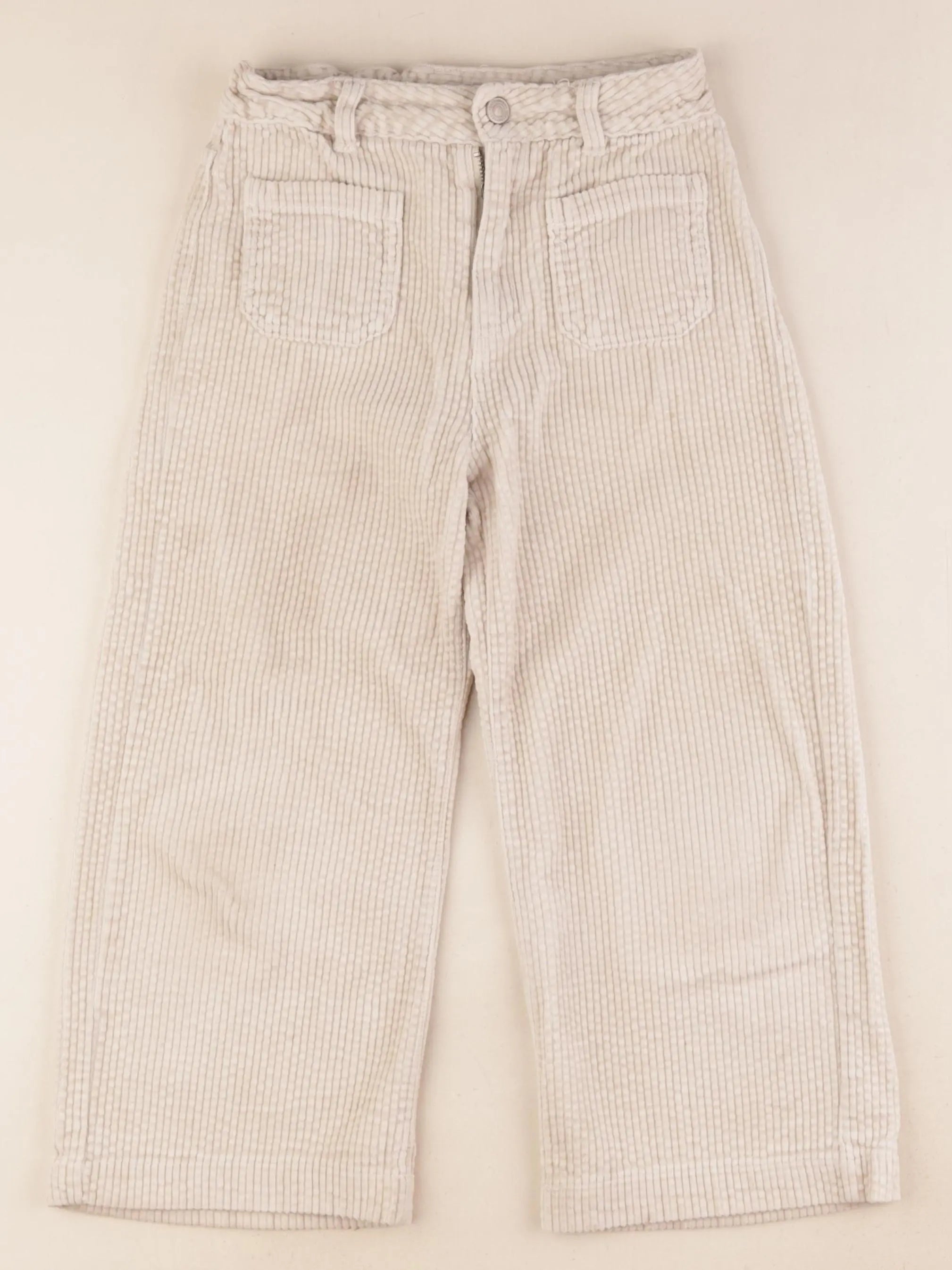 Vertbaudet - pantalon beige - 6 ans