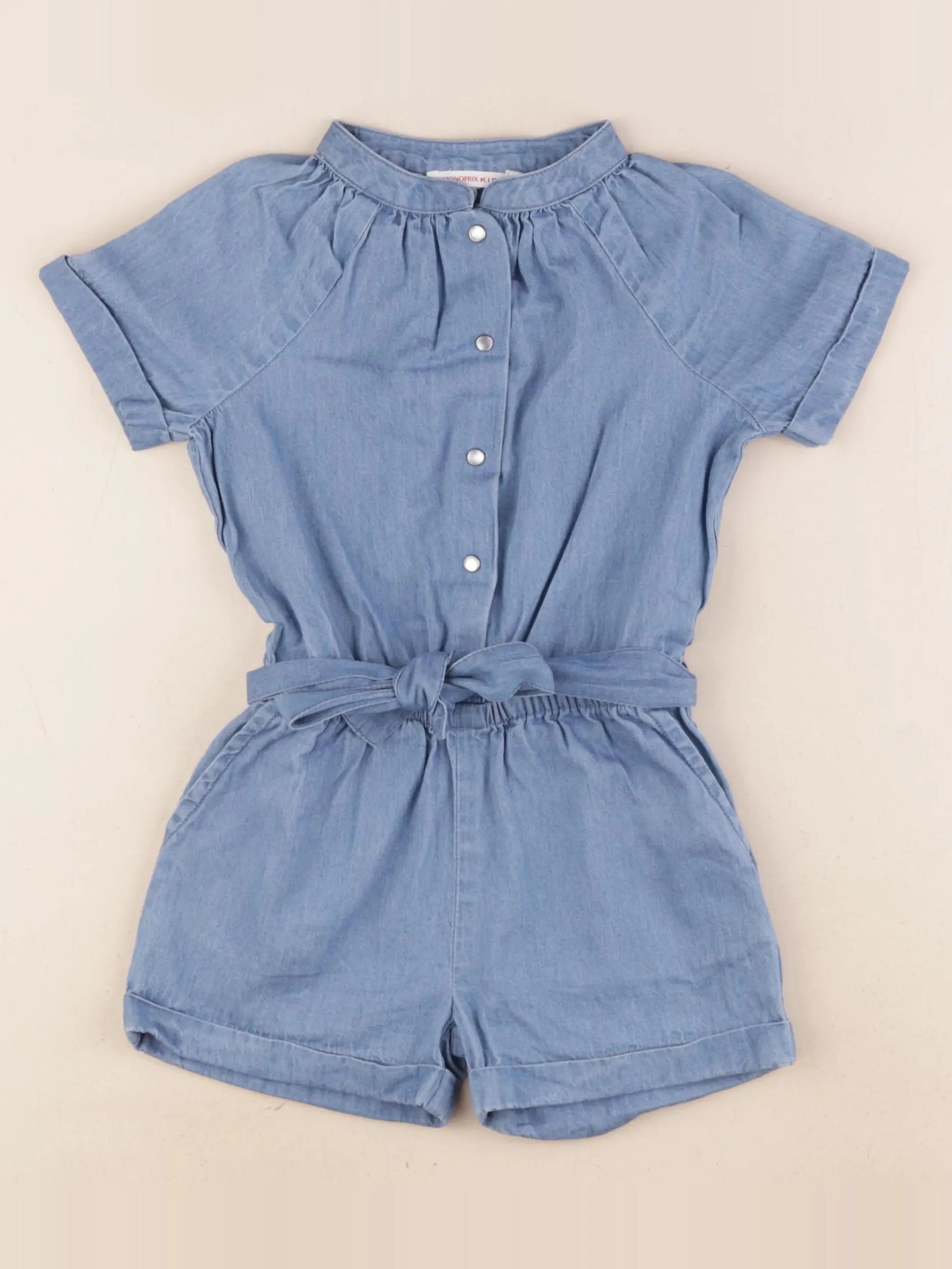 Monoprix - combinaison bleu - 3 ans