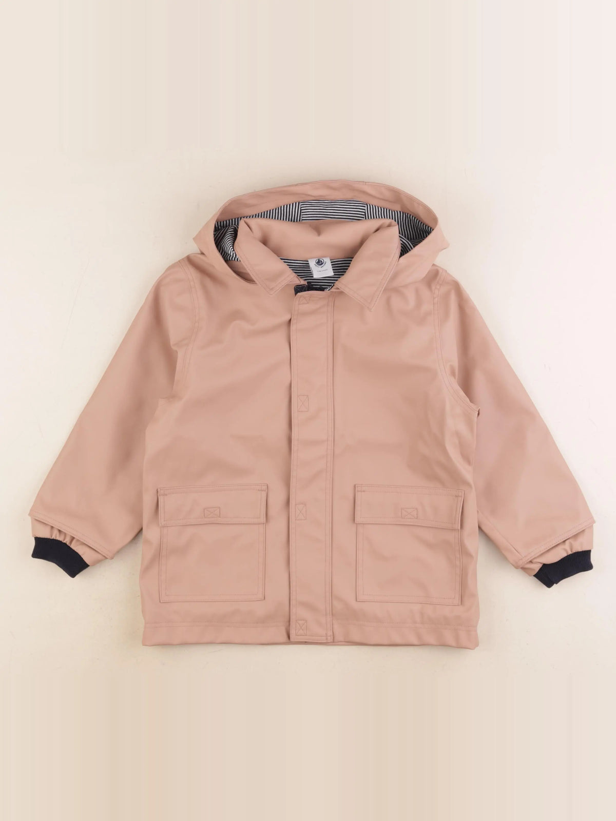 Petit Bateau - imperméable rose - 4 ans
