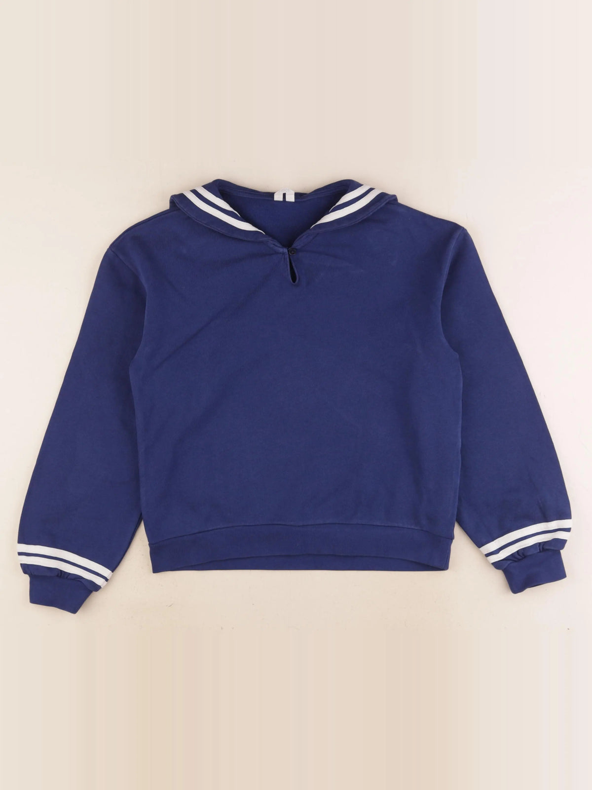Arket - sweat bleu - 8/10 ans