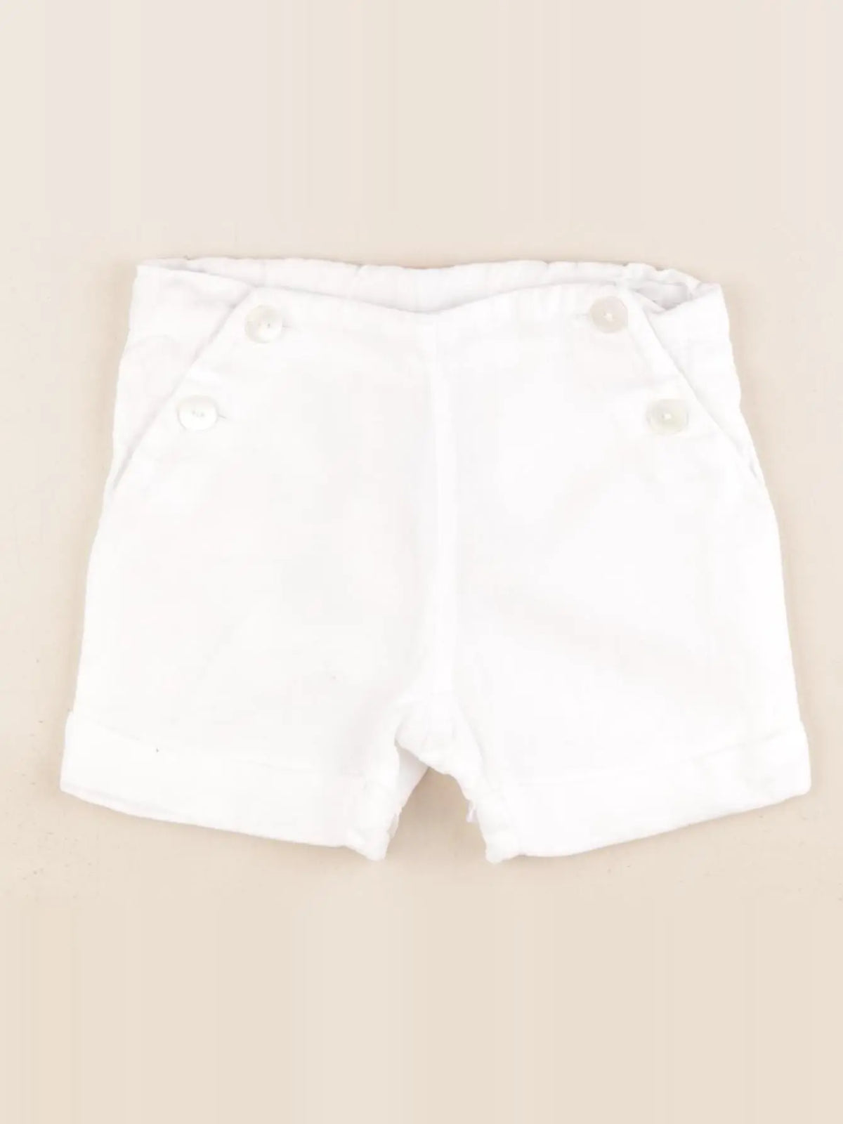 Jacadi - short blanc - 24 mois
