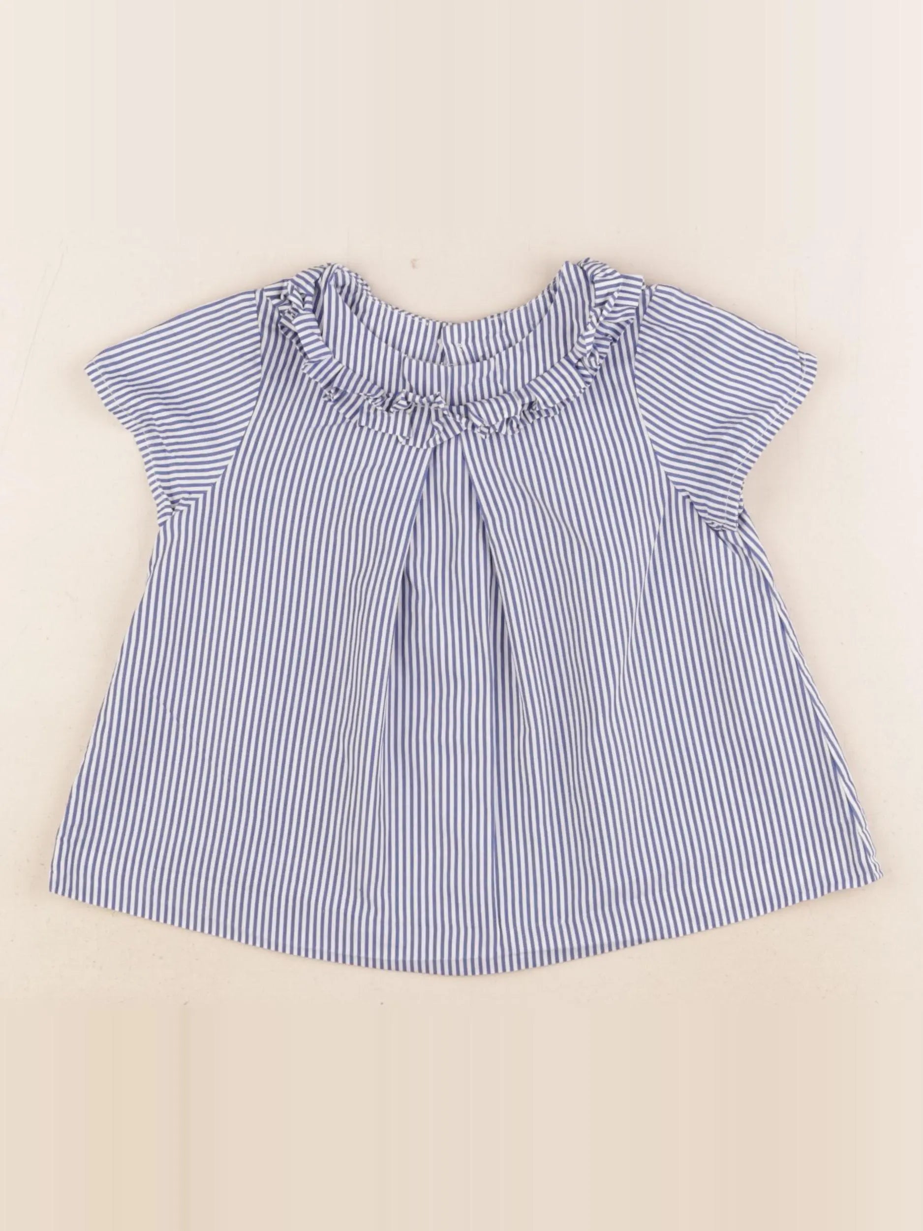 Jacadi - blouse bleu - 36 mois