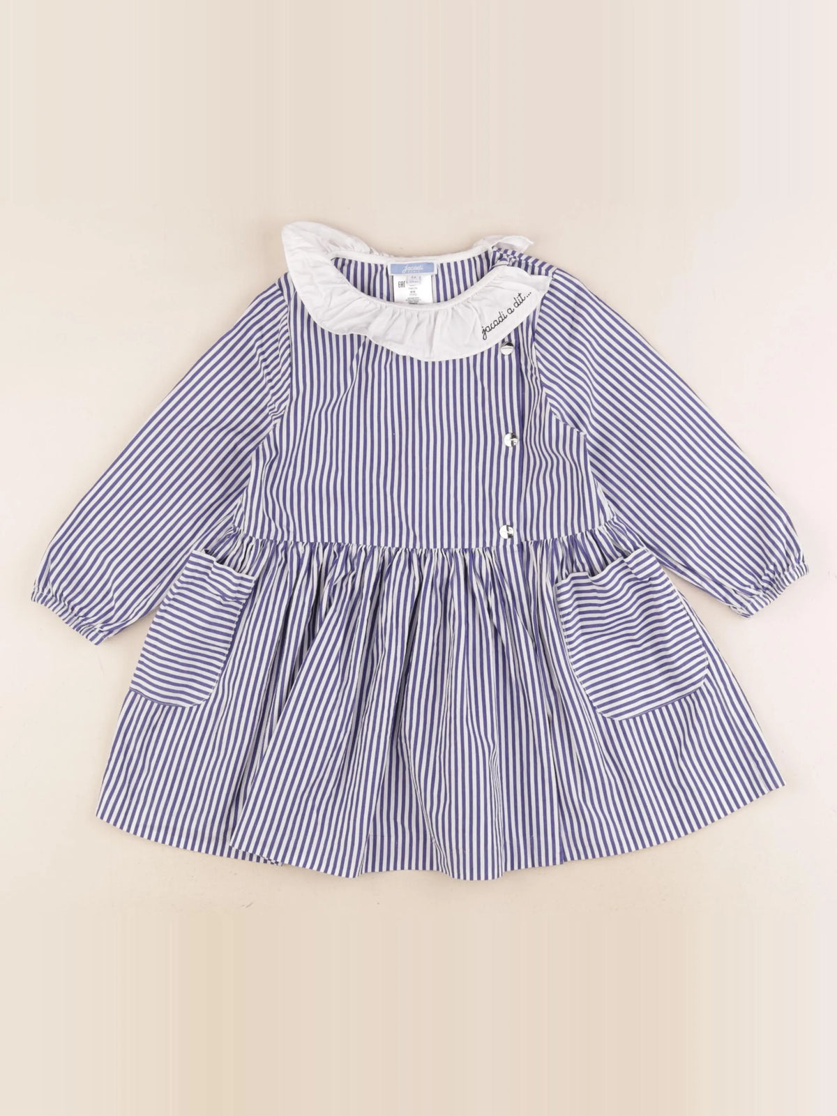 Jacadi - robe bleu - 4 ans