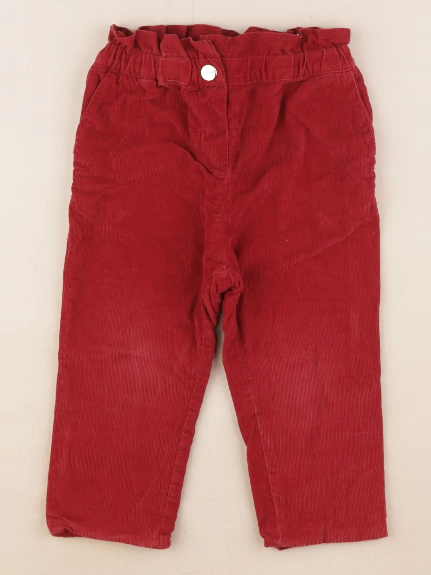 Jacadi - pantalon rouge - 24 mois