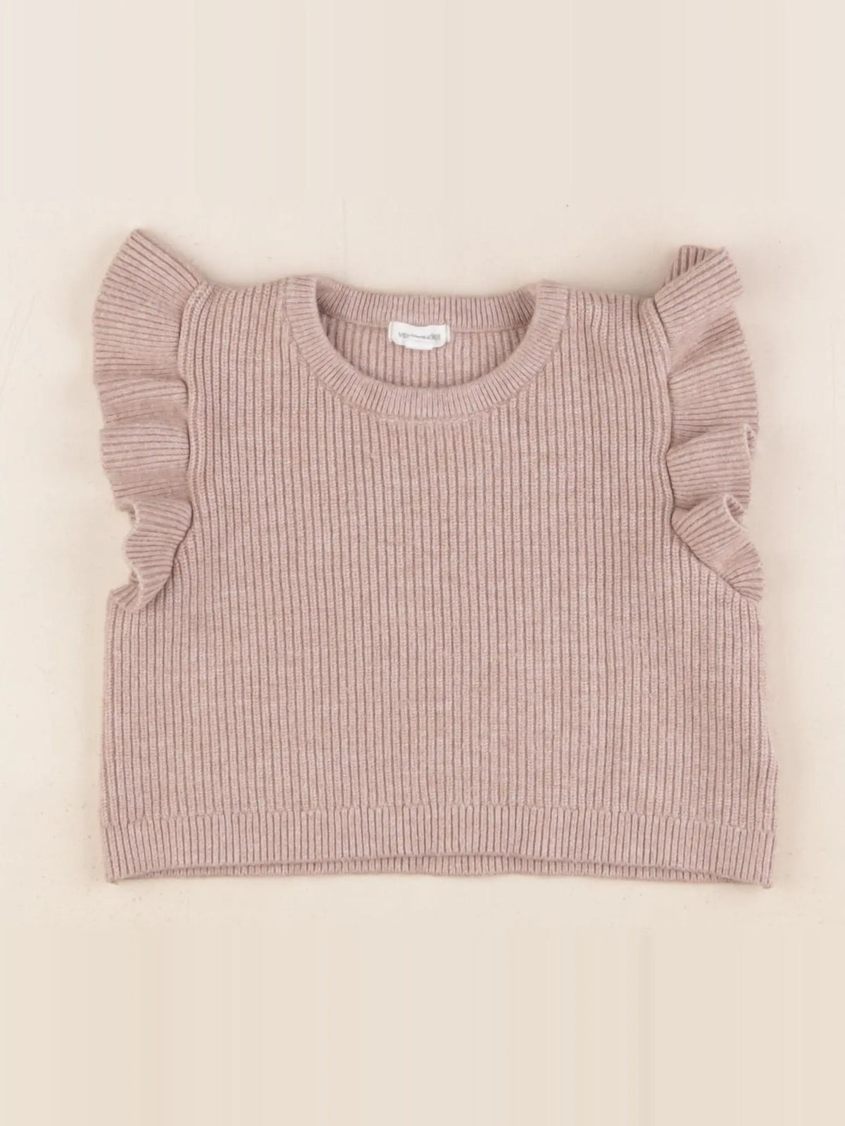 Vertbaudet - pull beige - 36 mois
