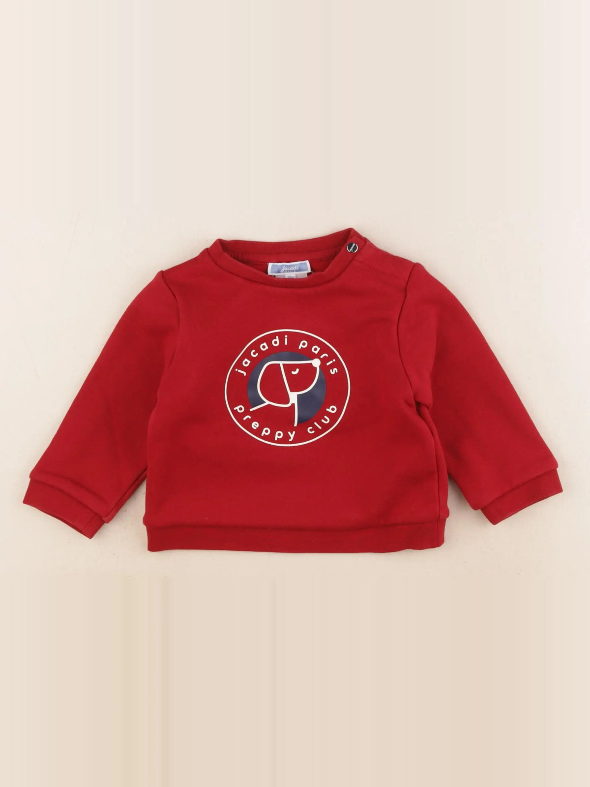 Jacadi - sweat rouge - 18 mois
