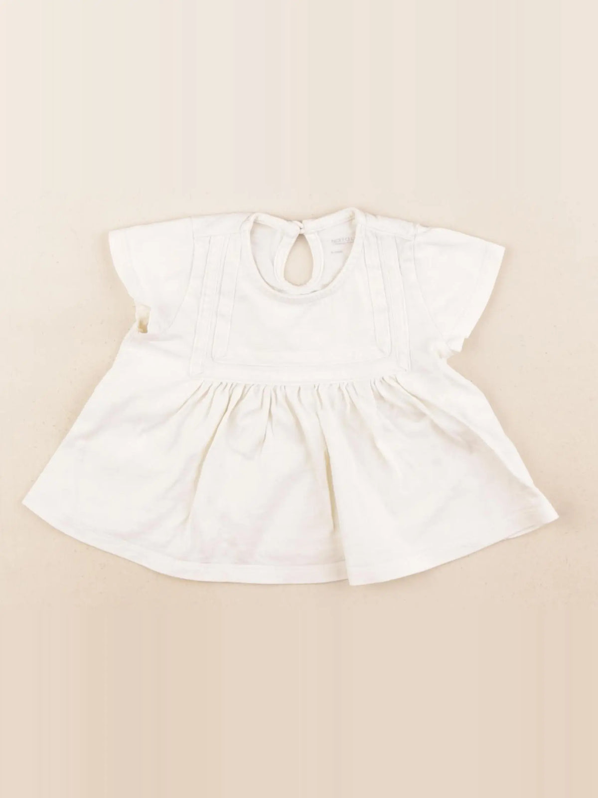 Natalys - tee-shirt blanc - 6 mois
