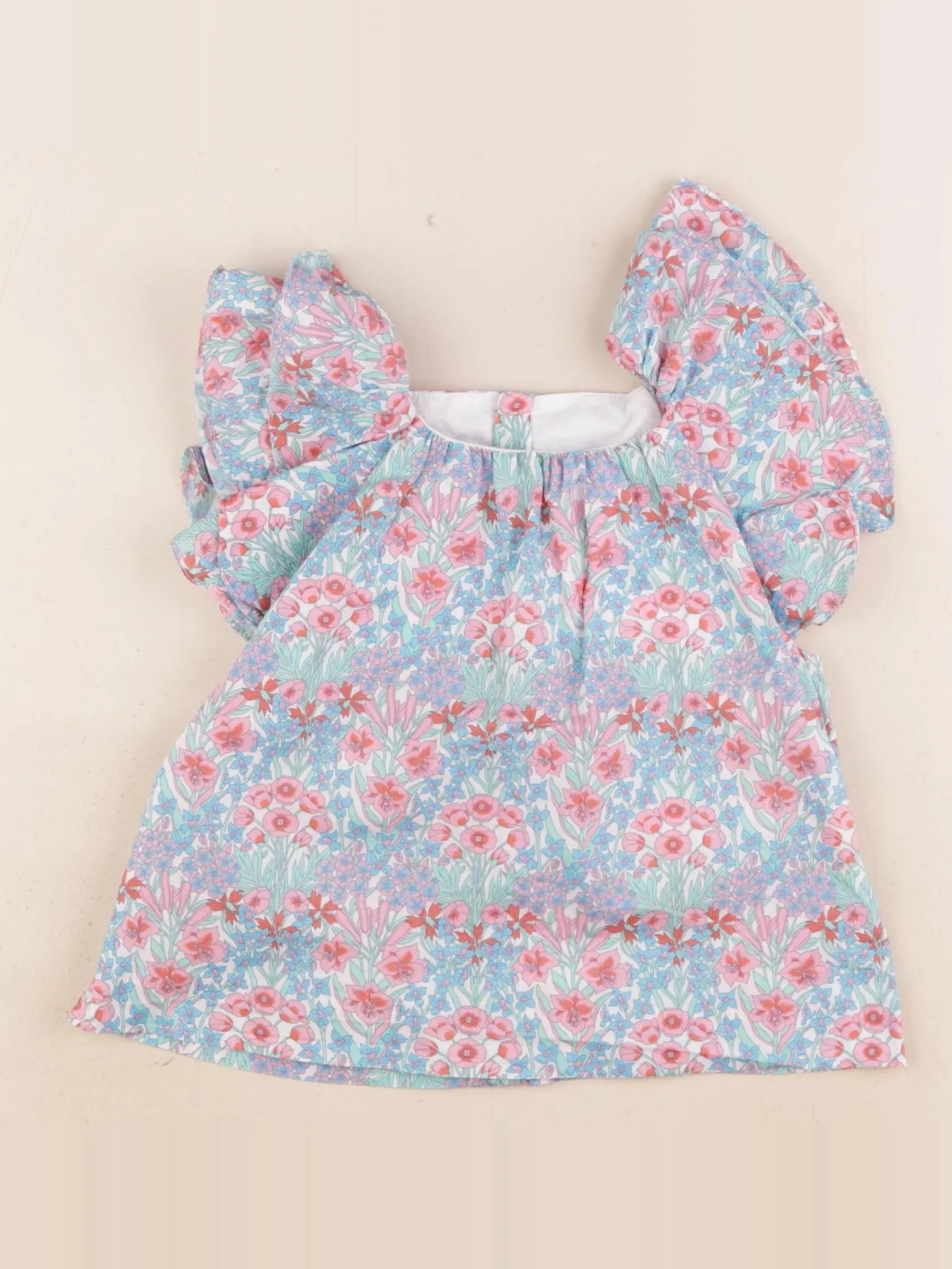 Jacadi - blouse liberty multicolore - 3 ans