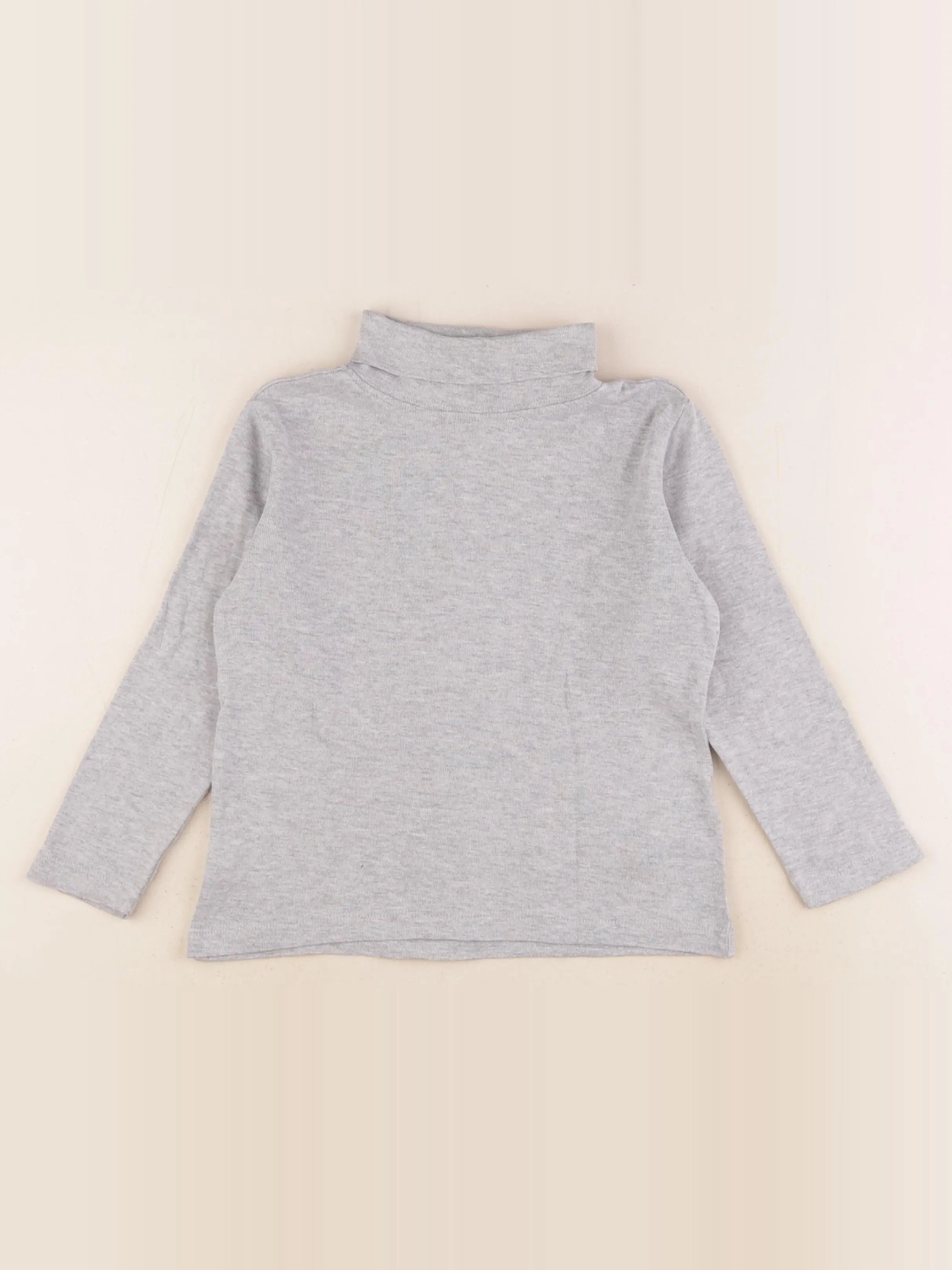 Vertbaudet - sous-pull gris - 5 ans