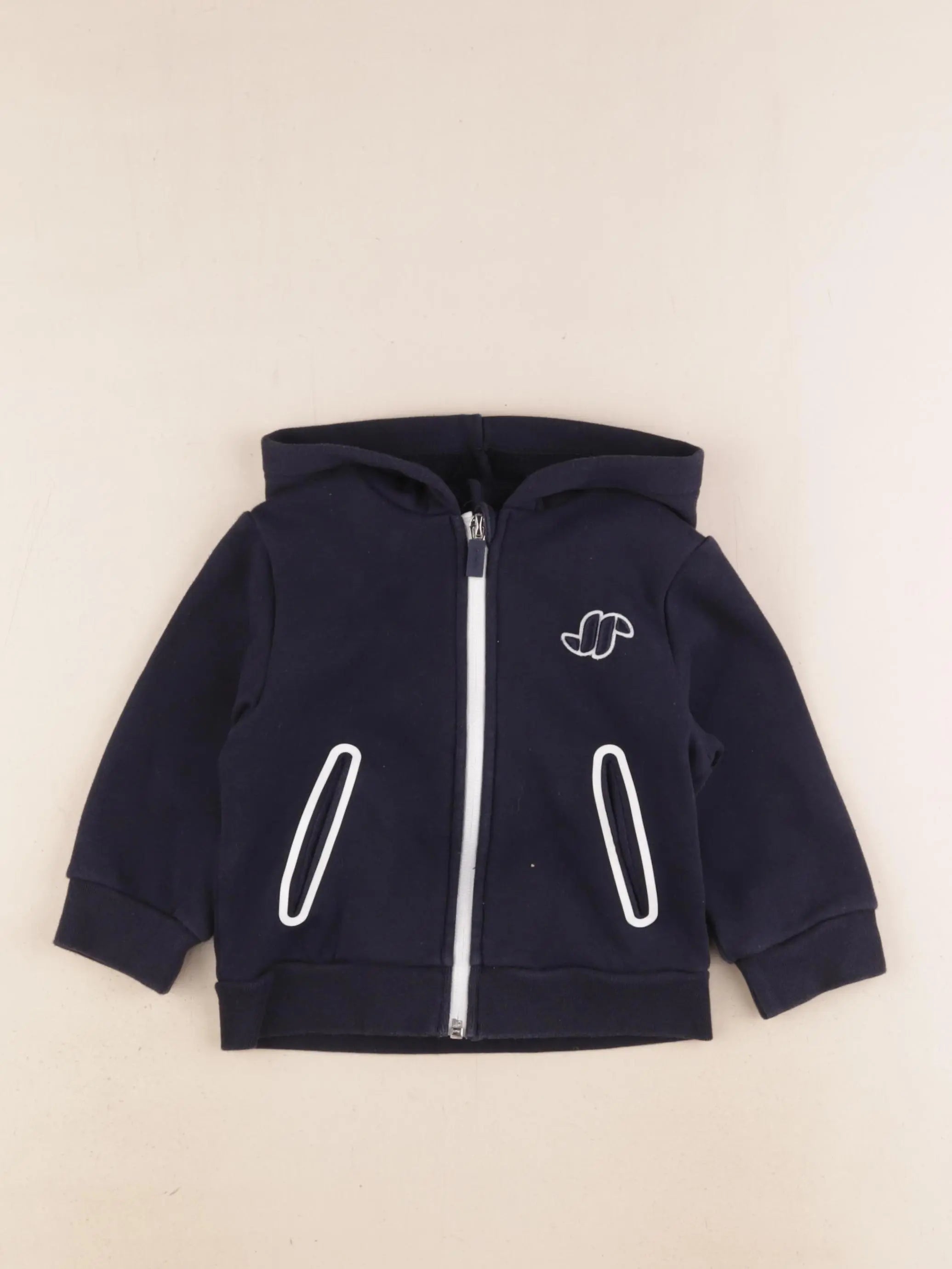 Jacadi - sweat bleu - 24 mois