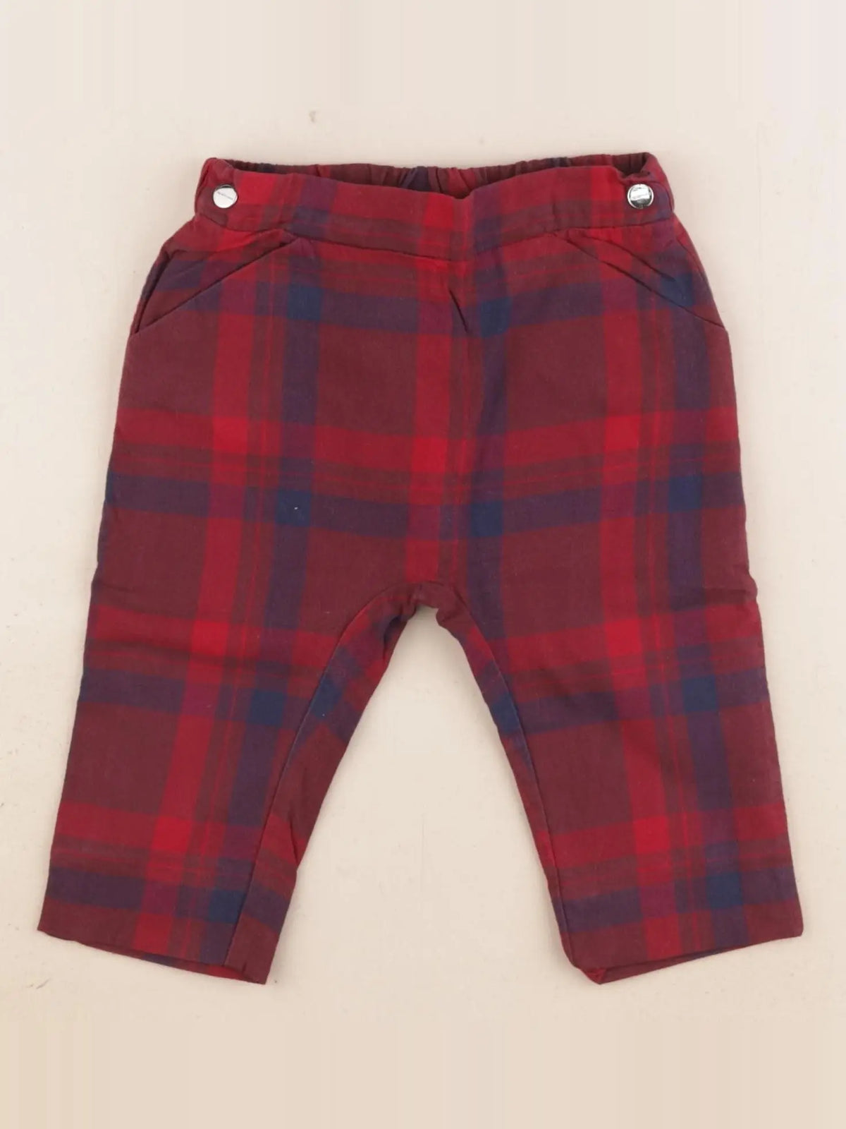 Jacadi - sarouel bleu, rouge - 18 mois
