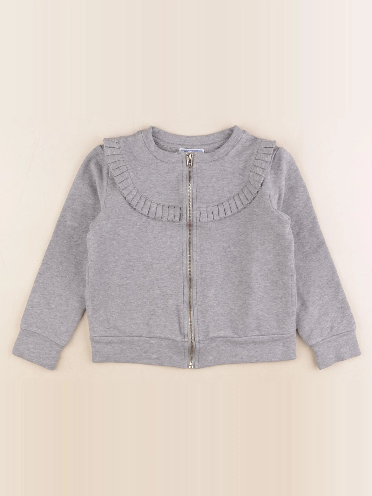 Jacadi - sweat gris - 6 ans