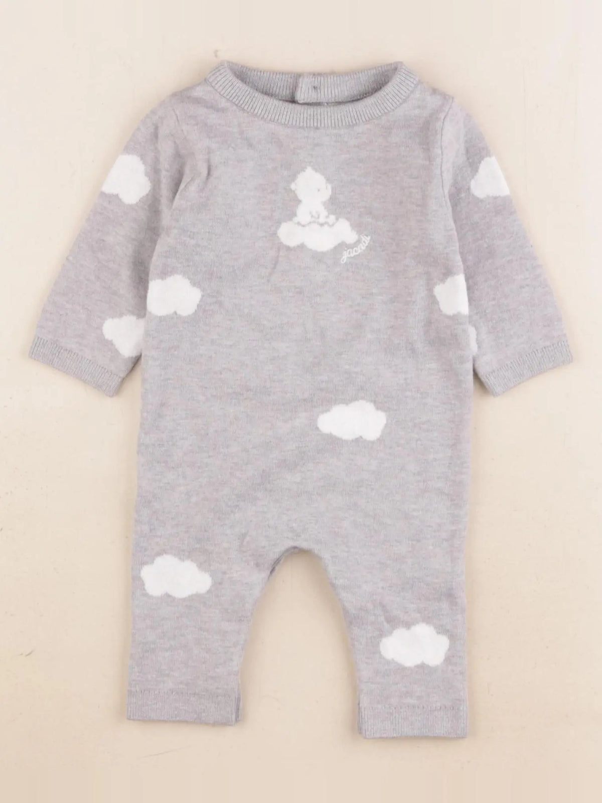 Jacadi - combinaison gris - 3 mois