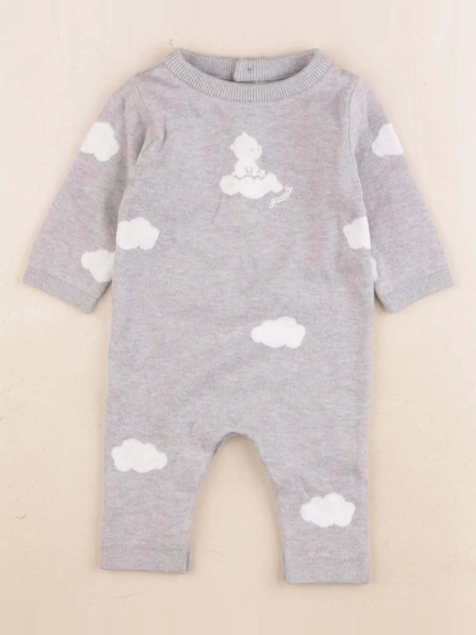 Jacadi - combinaison gris - 3 mois