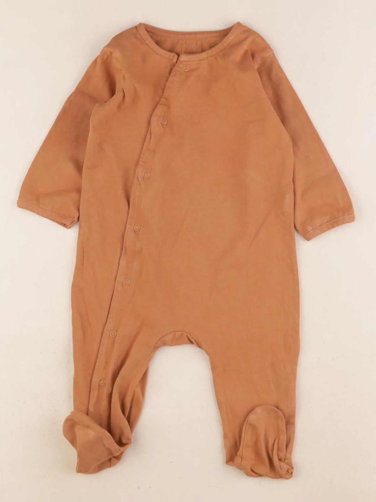 Bonjour Little - pyjama coton marron - 6 mois