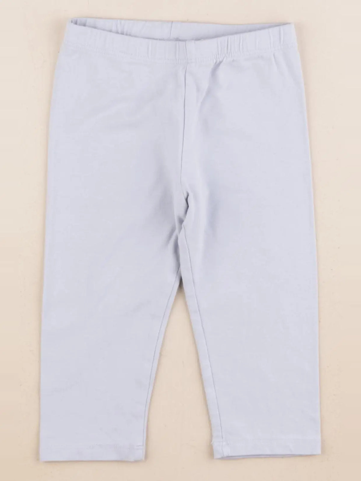 H&M - legging court bleu - 3/4 ans