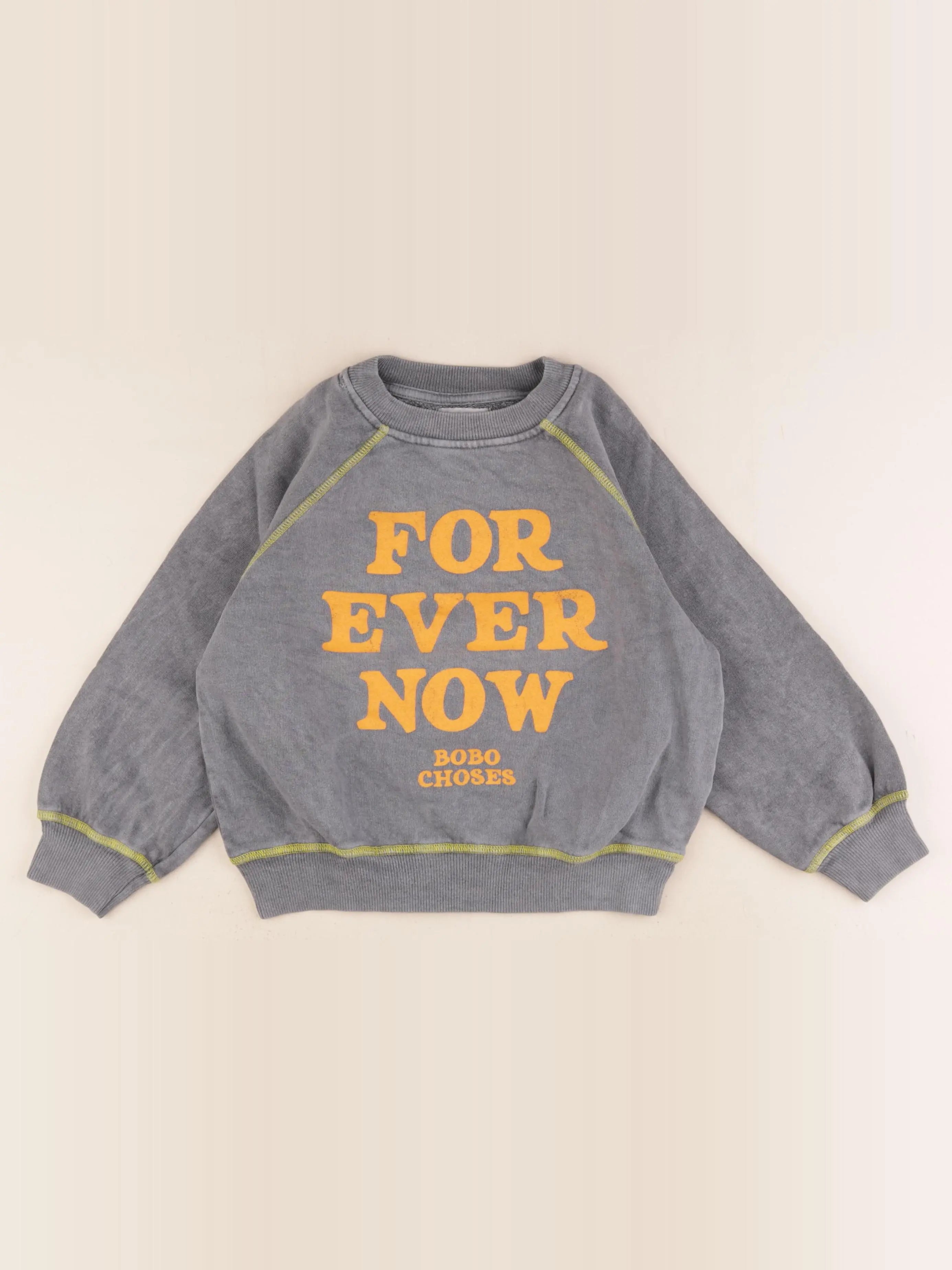 Bobo Choses - sweat gris - 4/5 ans