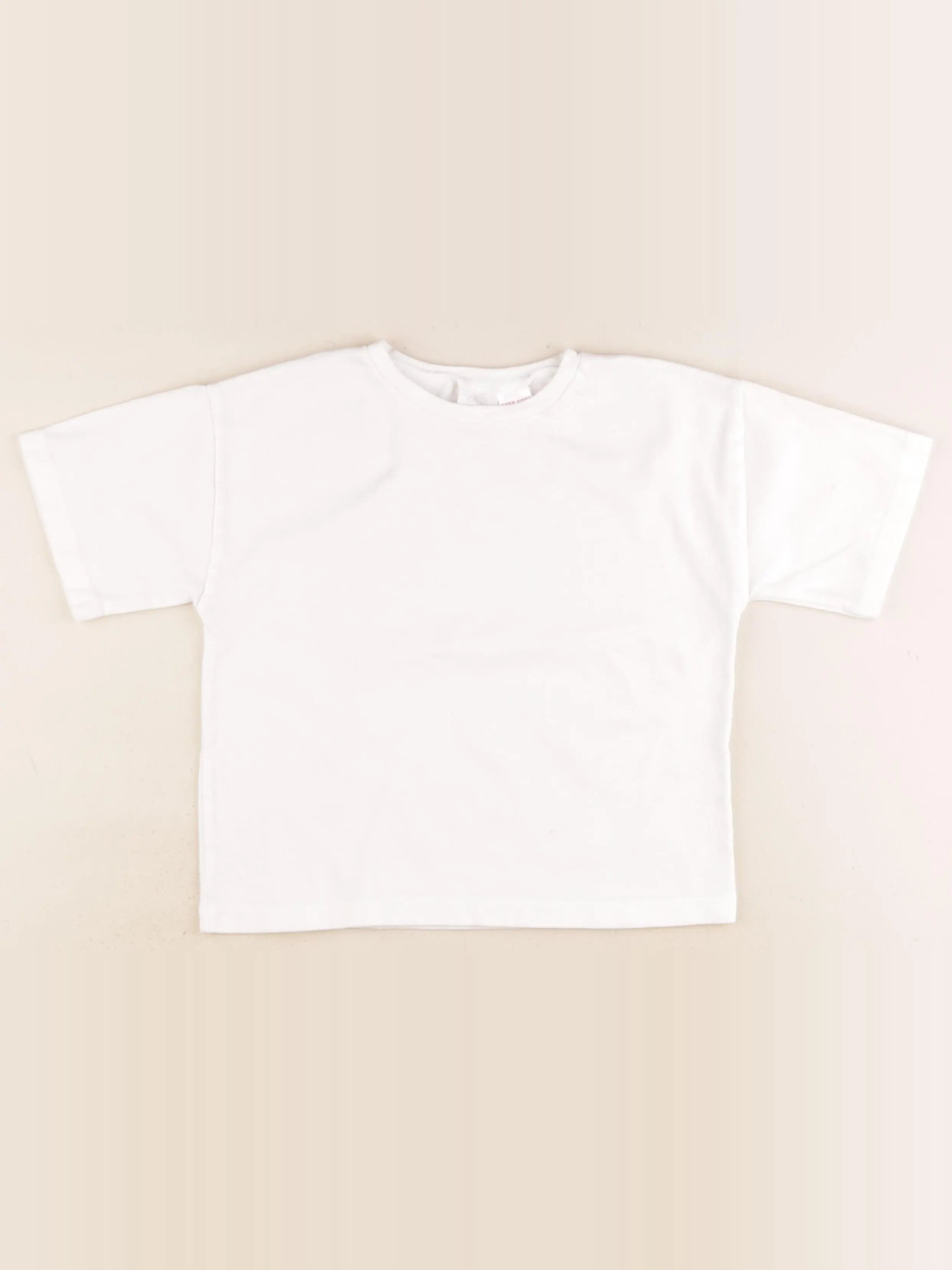 Zara - tee-shirt blanc - 4/5 ans