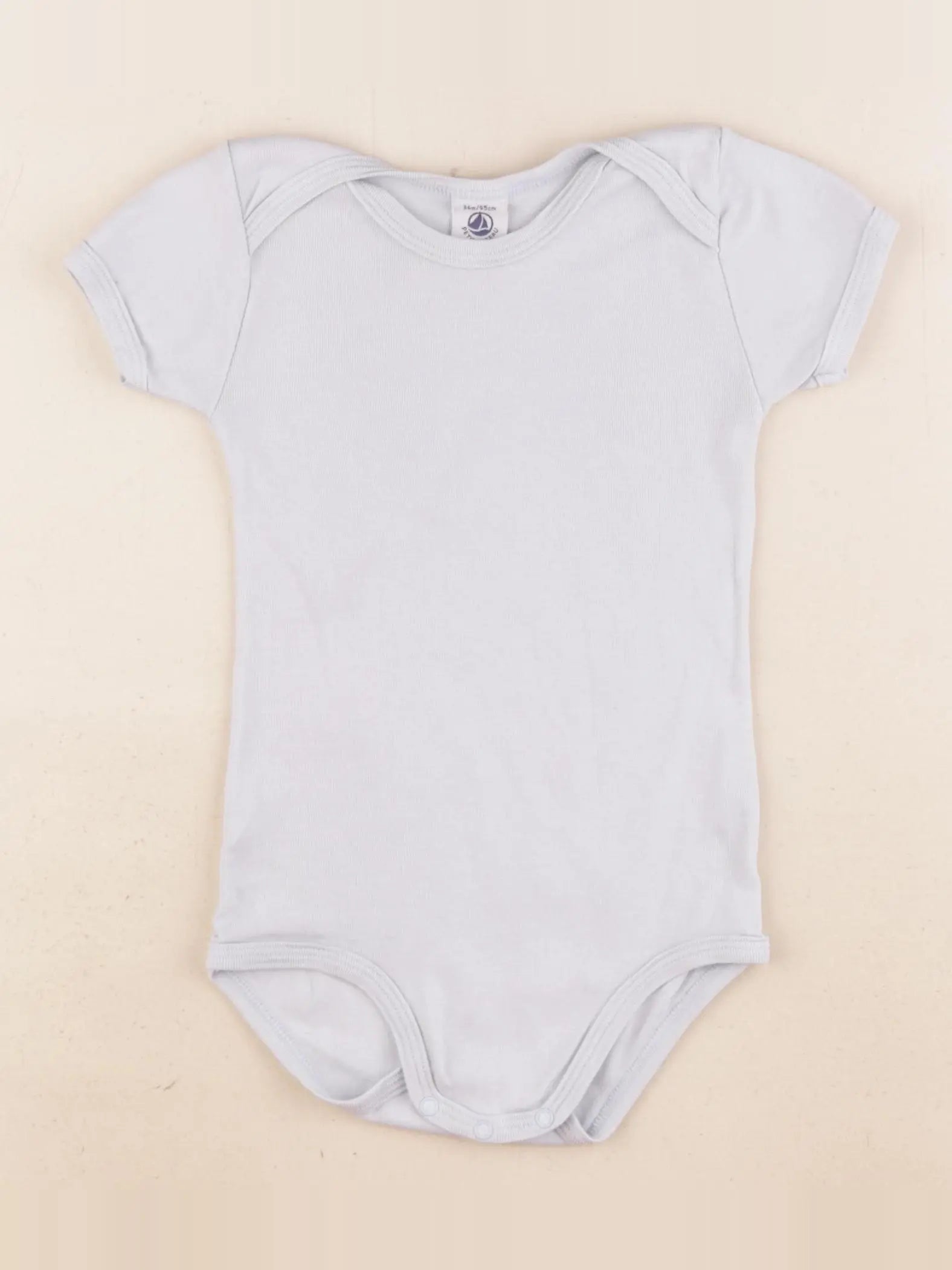 Petit Bateau - body bleu - 36 mois