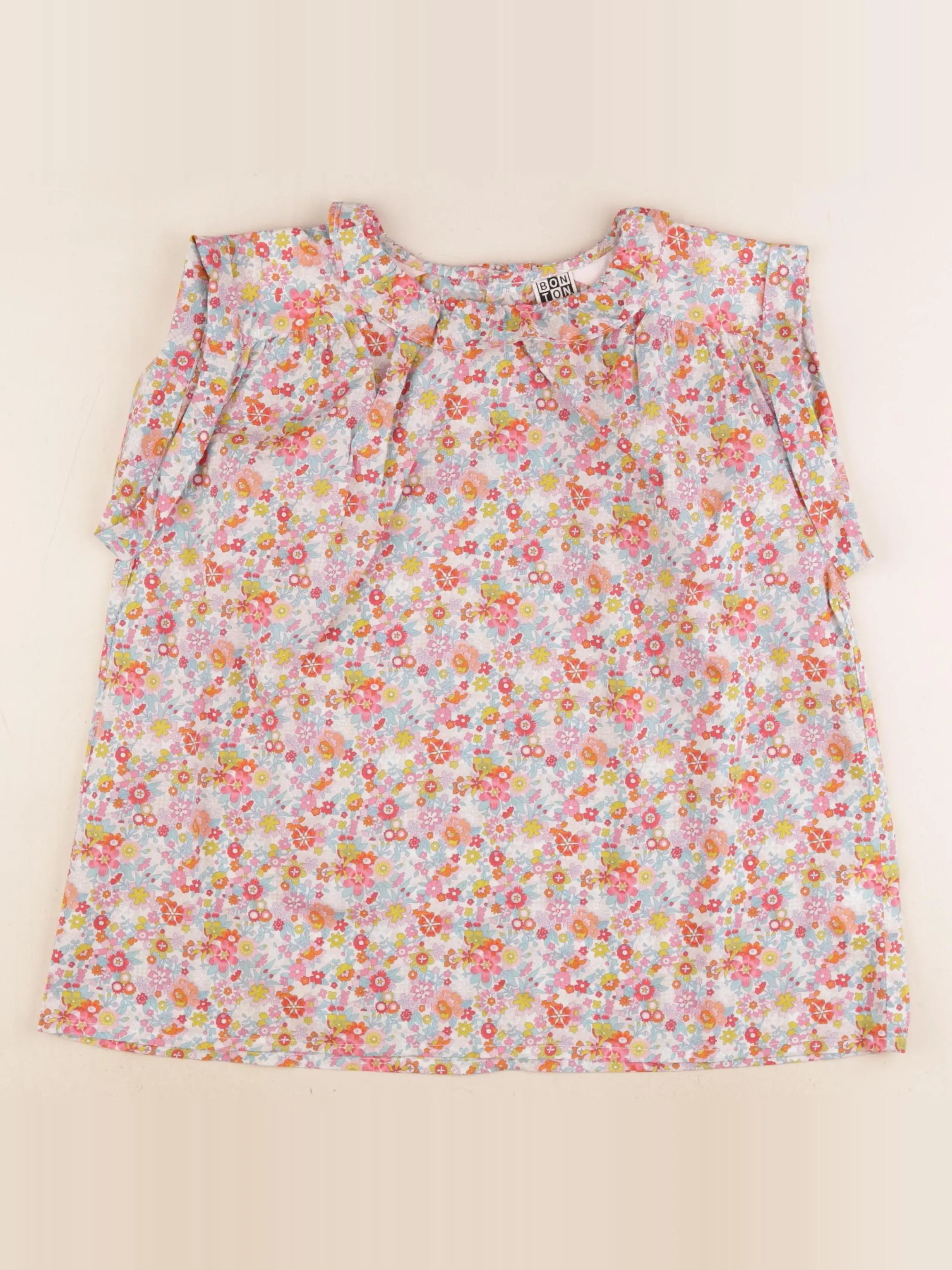 Bonton - blouse multicolore - 10 ans