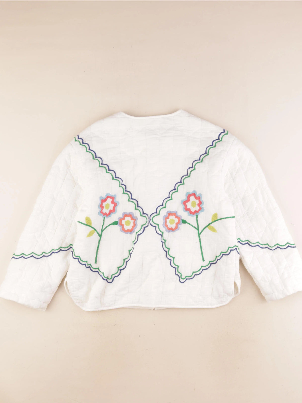 Zara - veste blanc - 9/10 ans