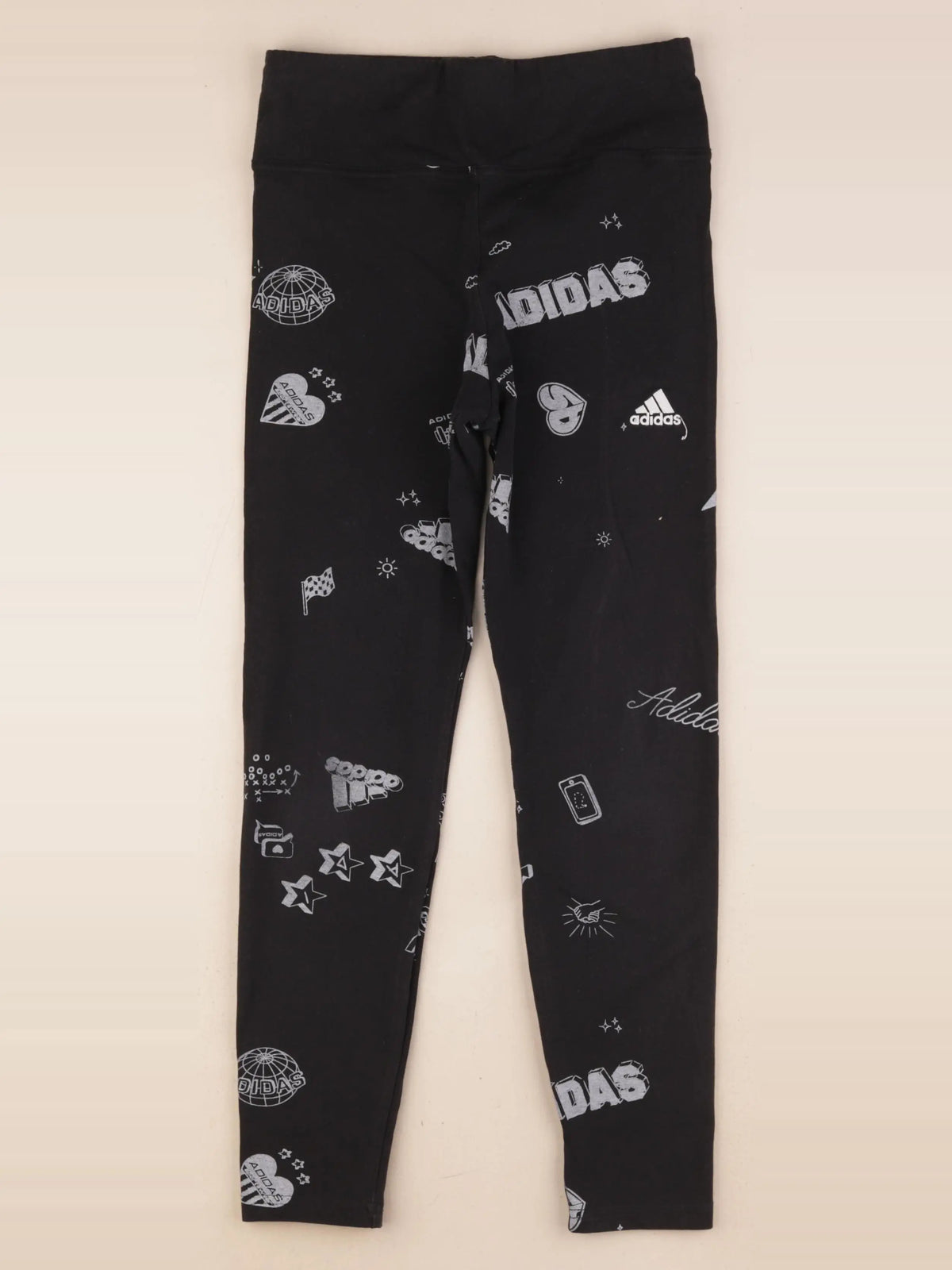 Adidas - legging noir - 11/12 ans