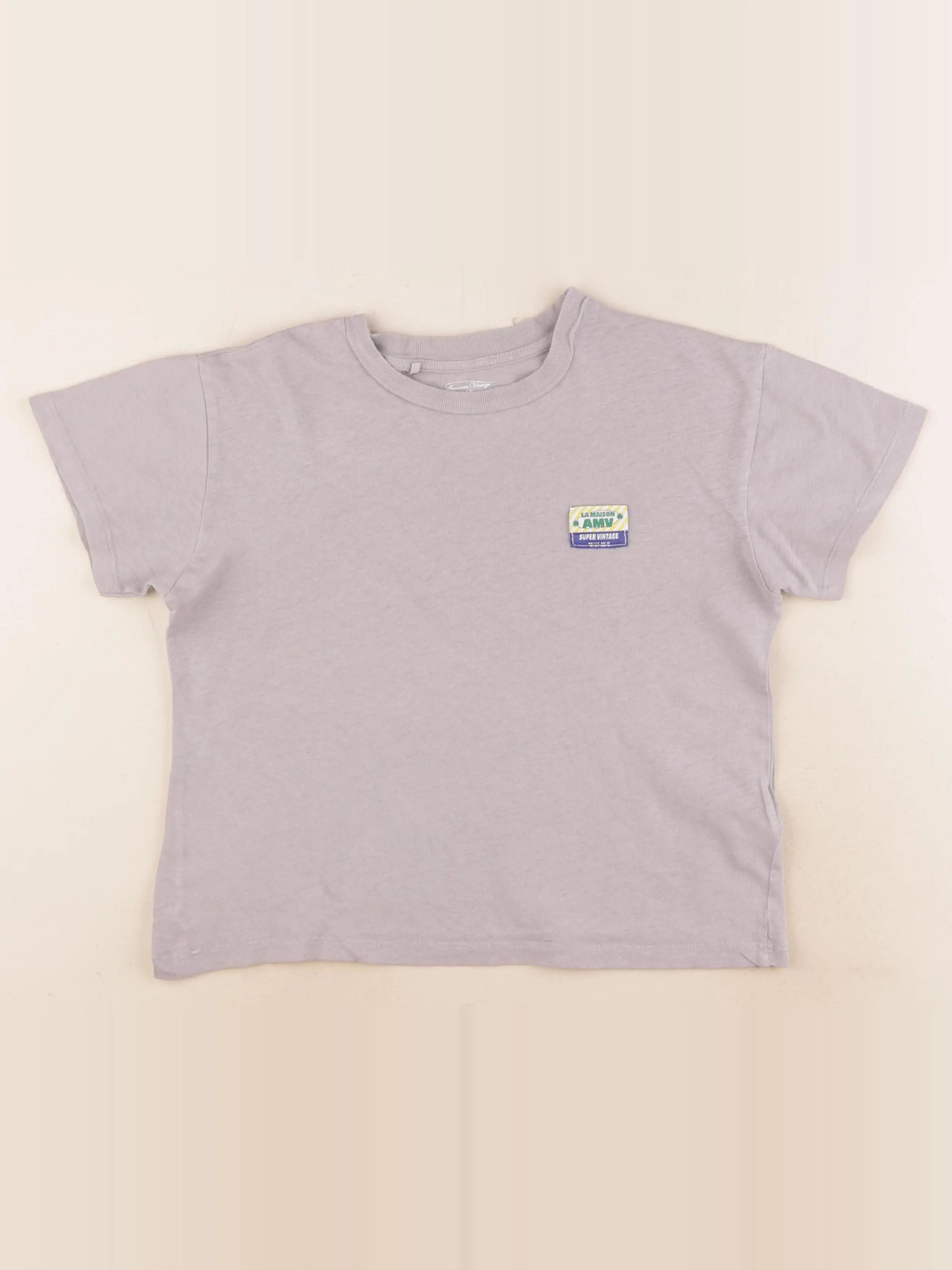 American Vintage - tee-shirt gris - 5 ans