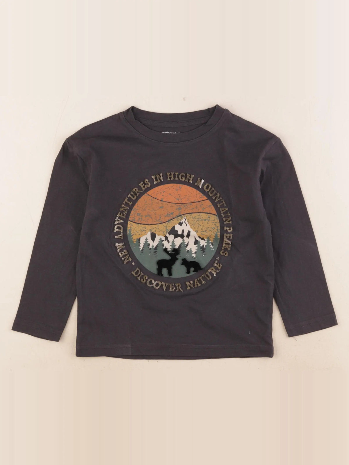 Vertbaudet - tee-shirt multicolore - 5 ans