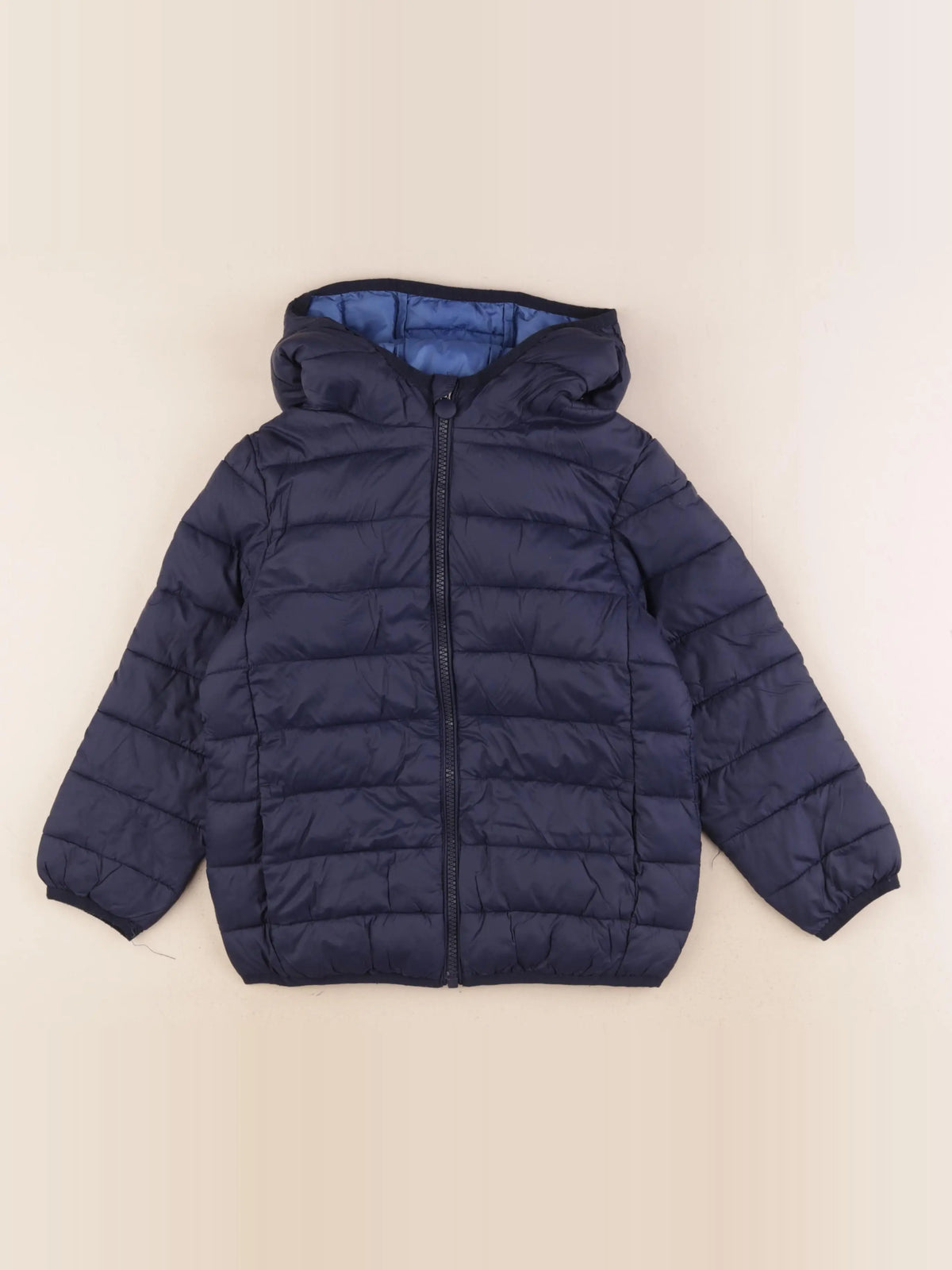 Vertbaudet - doudoune bleu - 6 ans