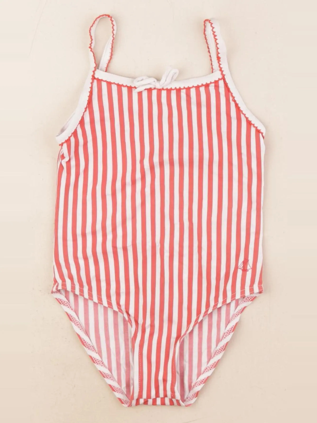 Petit Bateau - maillot de bain rouge - 4 ans
