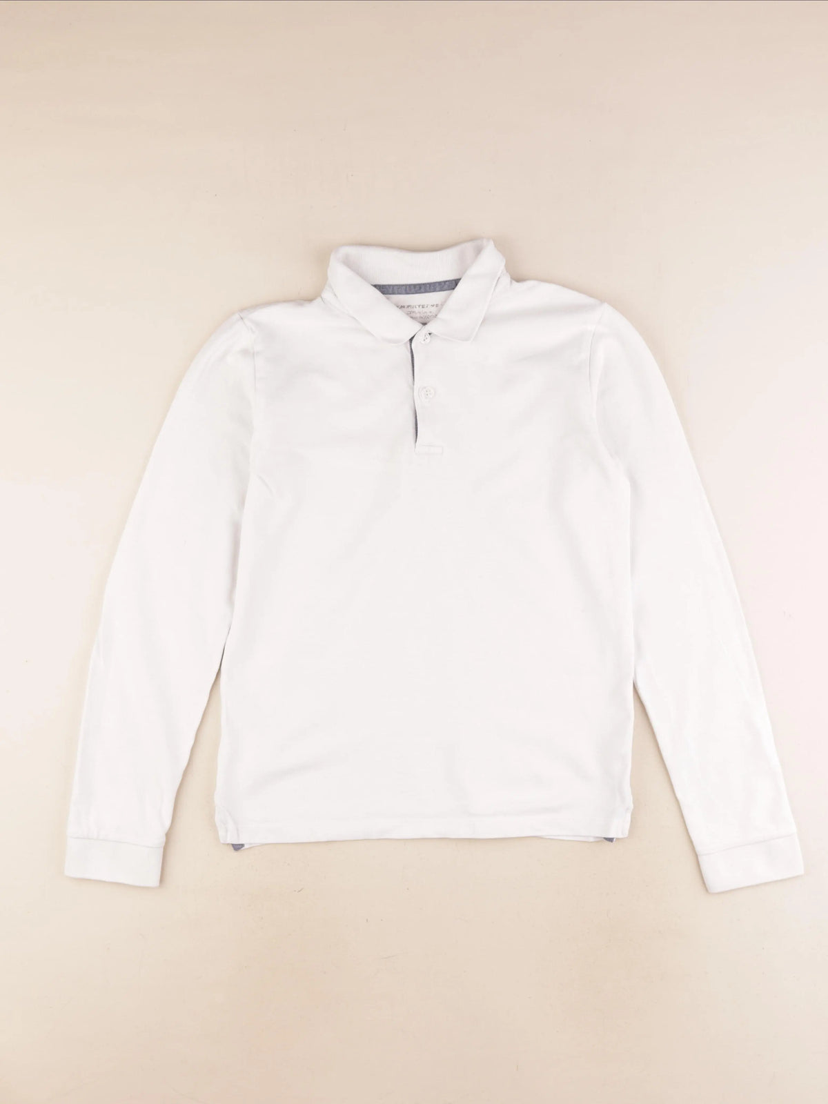 Monoprix - polo blanc - 14 ans