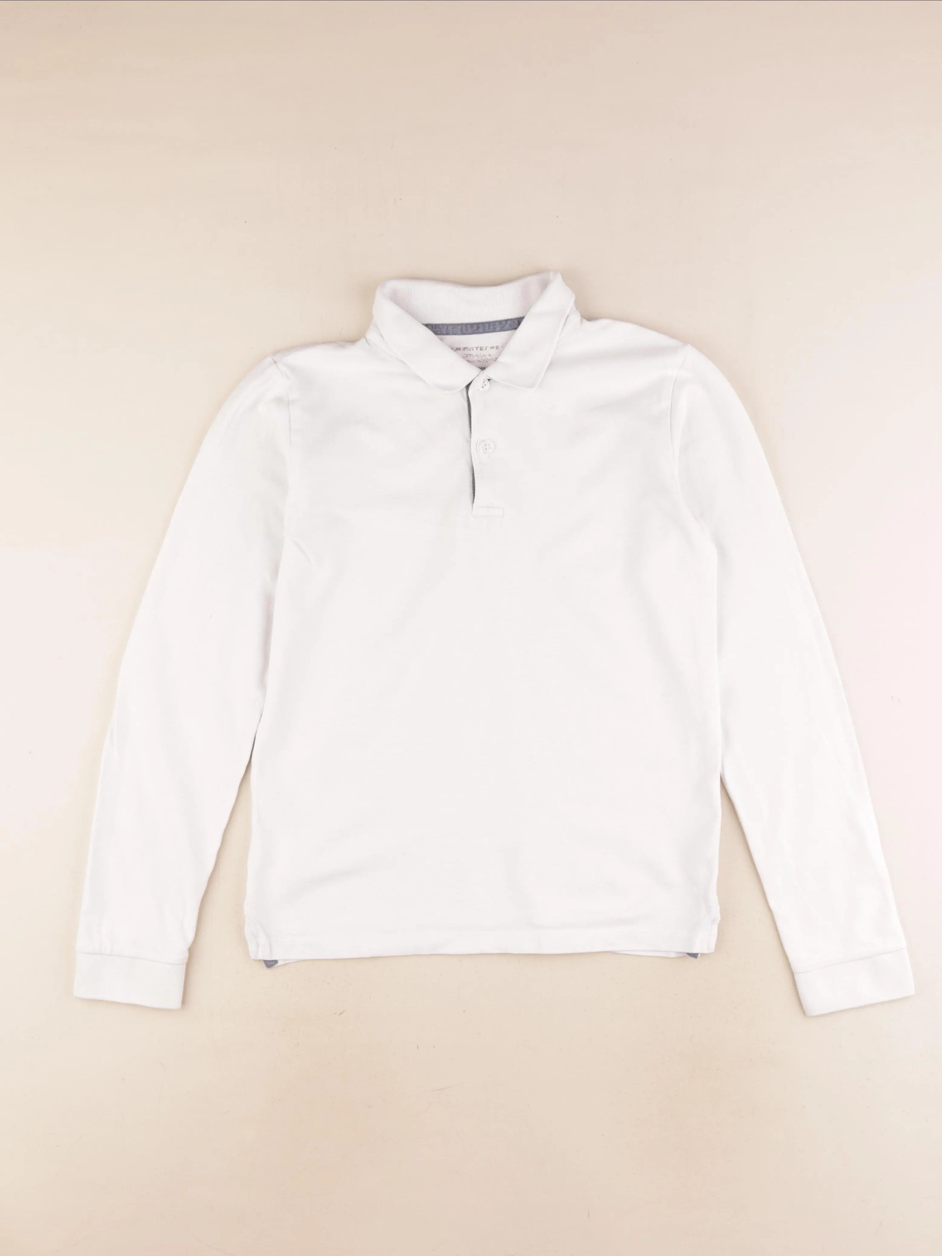 Monoprix - polo blanc - 14 ans
