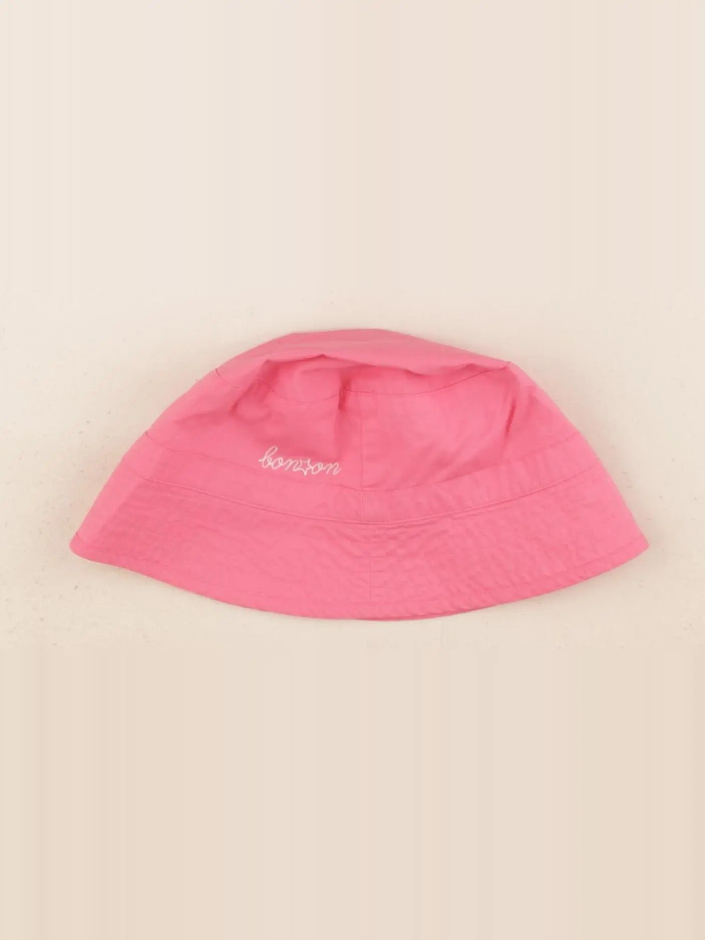 Bonton - chapeau rose - 10/12 ans